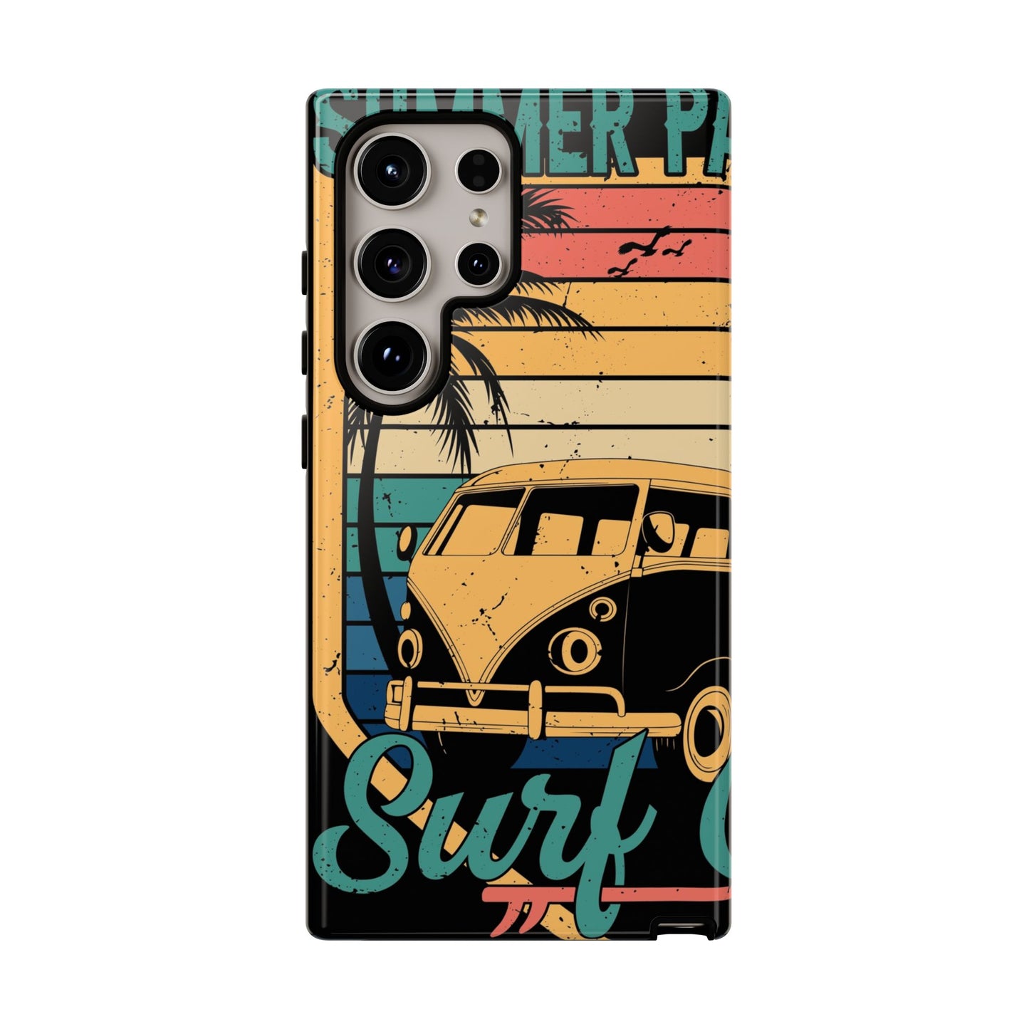 Retro Van Surf Summer Protective Phone Case