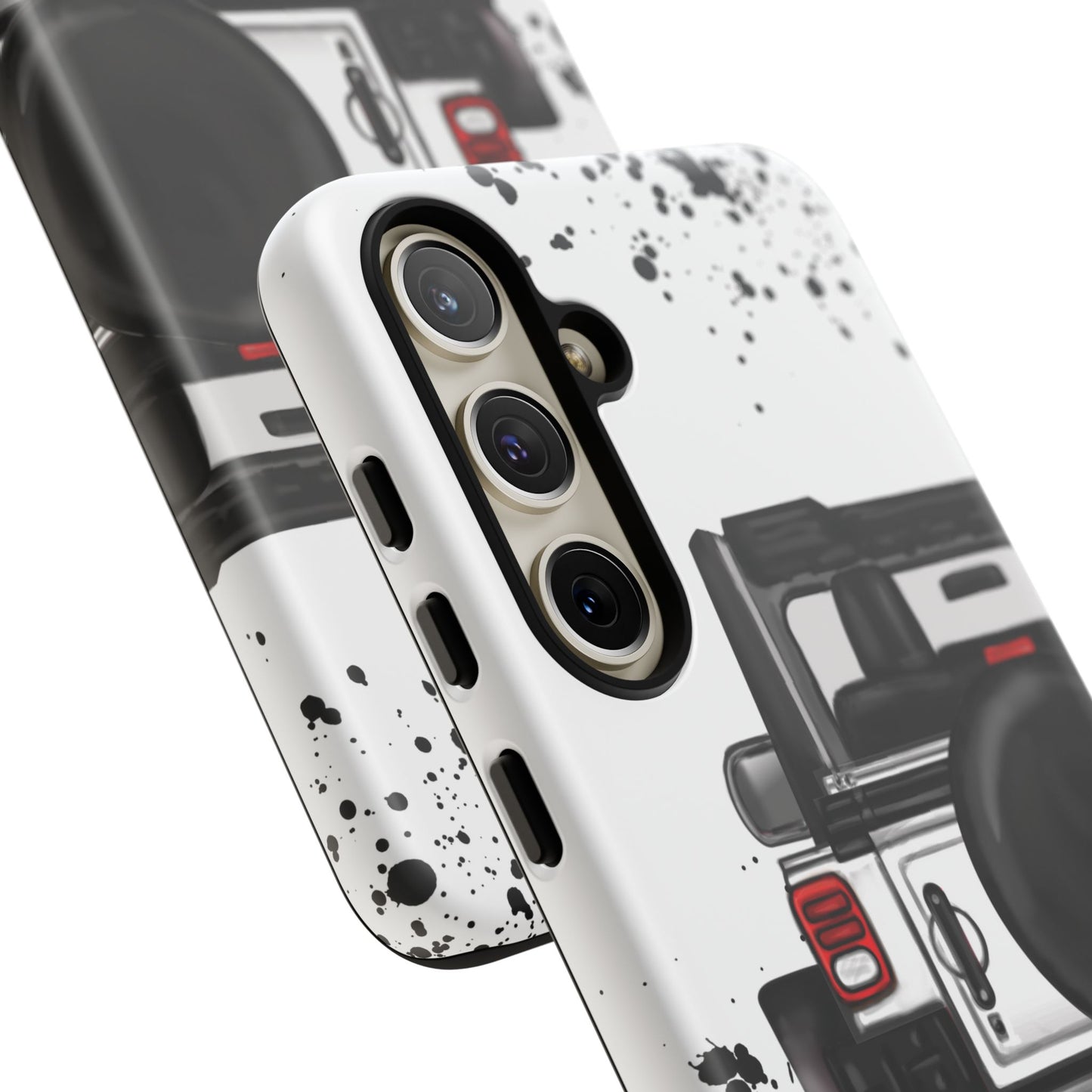 Off Road Life White Protective Case for Iphone, Google and Samsung