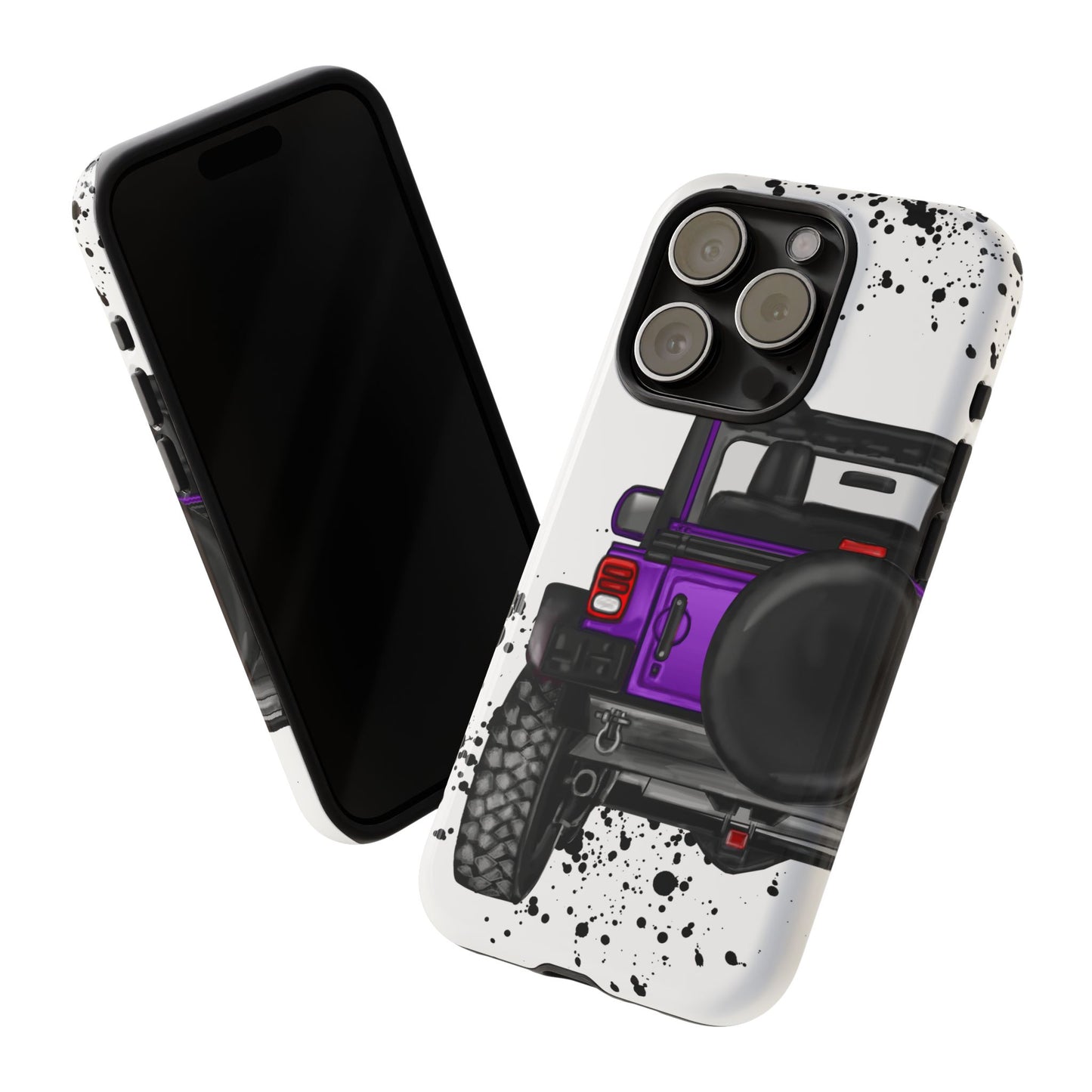 Off Road Life Purple Protective Case for Iphone, Google and Samsung