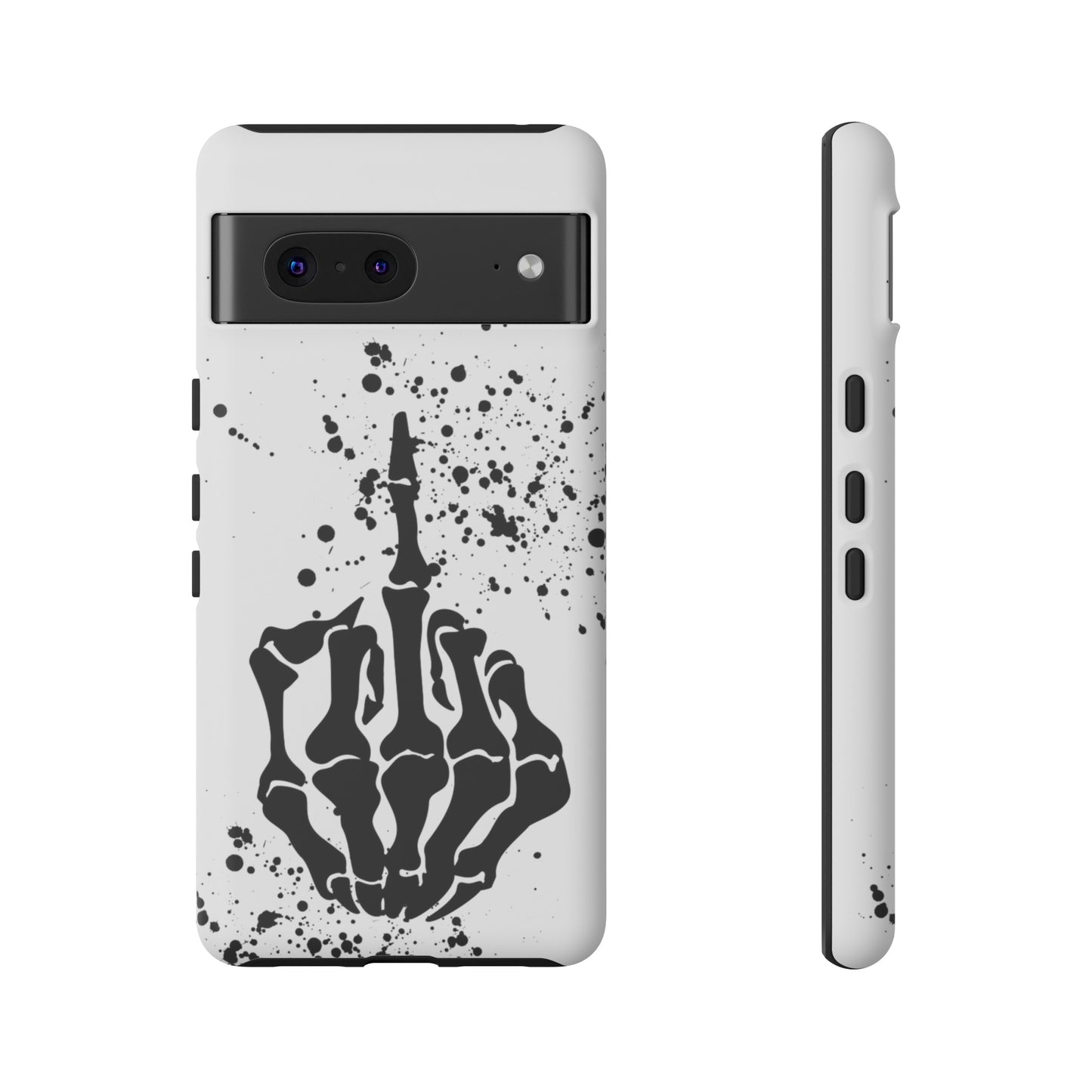 Skeleton, Finger Protective Case for Iphone, a Google and Samsung phones