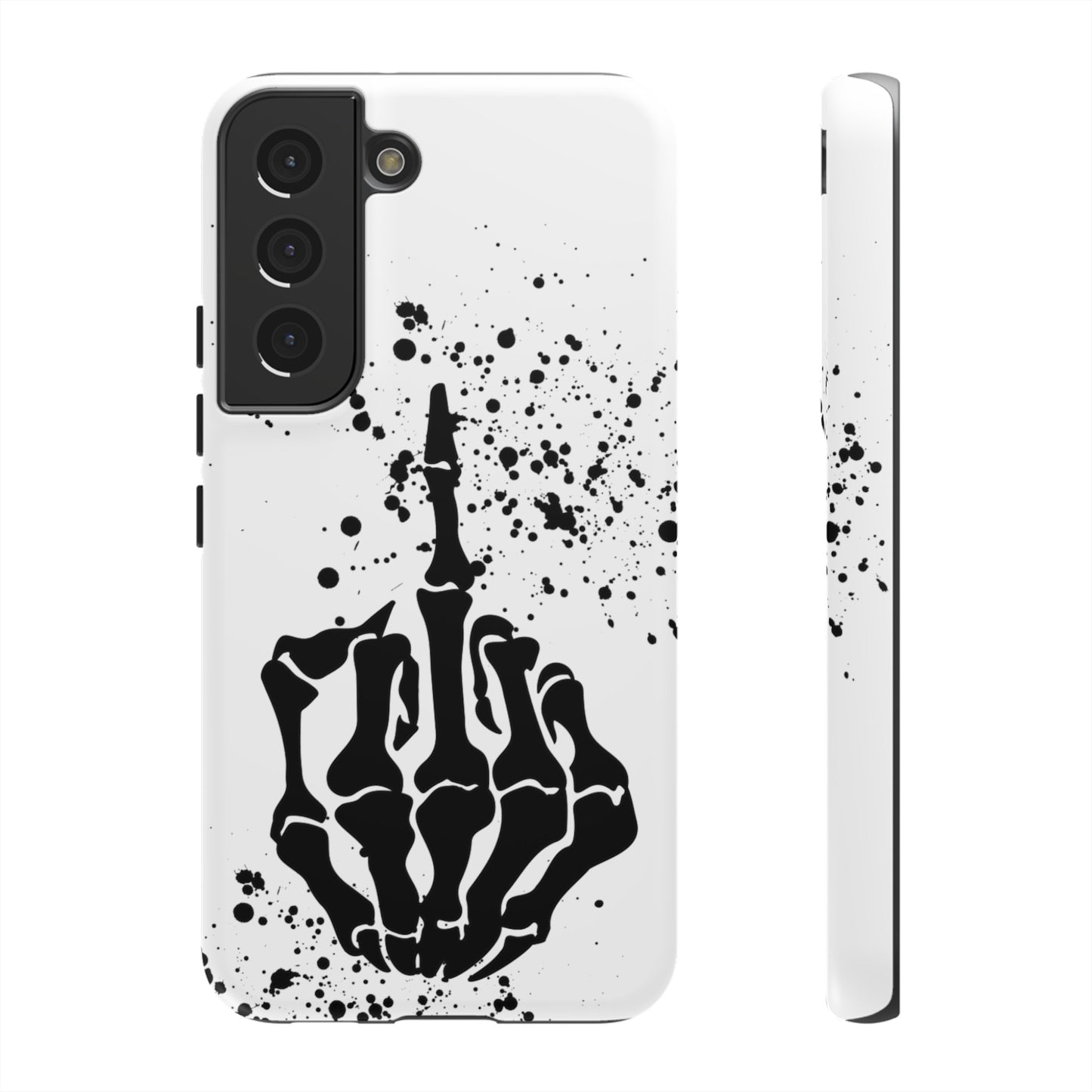 Skeleton, Finger Protective Case for Iphone, a Google and Samsung phones