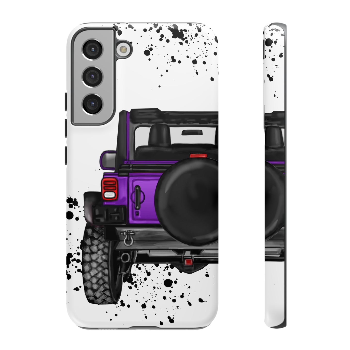 Off Road Life Purple Protective Case for Iphone, Google and Samsung