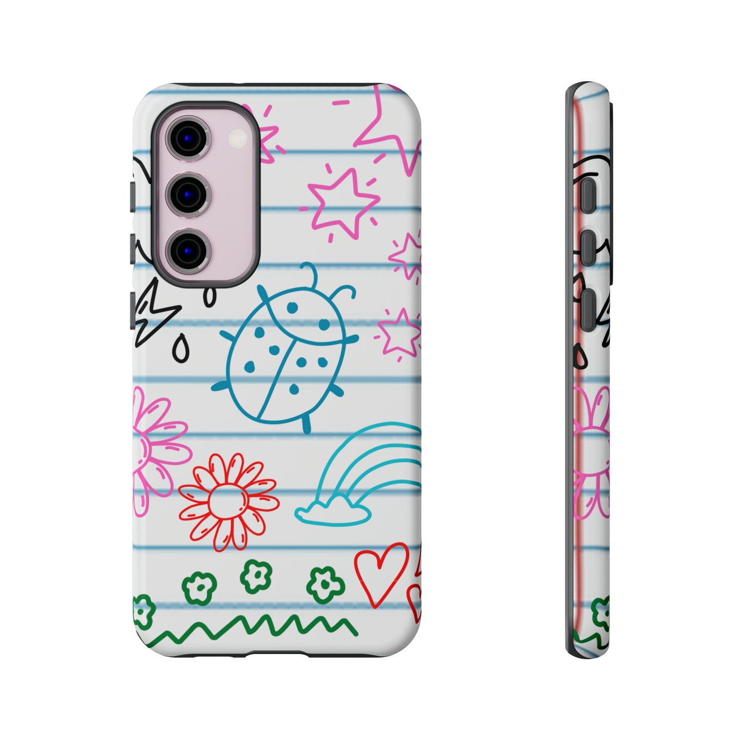 Kid Doodles Protective Phone Case for IPhone, Google and Samsung phones