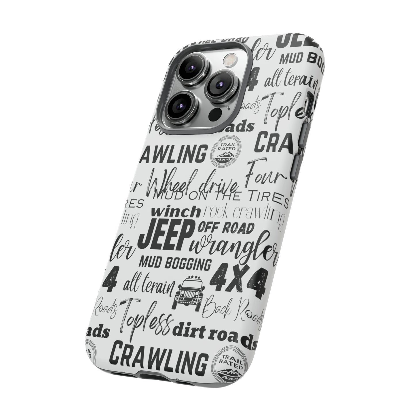 Off Road Subway Art Protective Phone Case for Iphone, Samsung and Google Phones