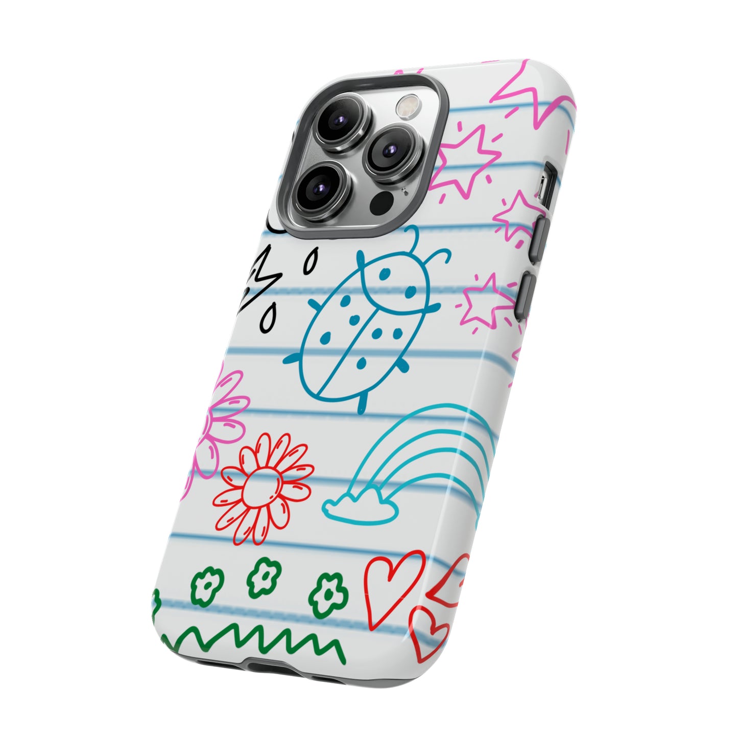 Kid Doodles Protective Phone Case for IPhone, Google and Samsung phones