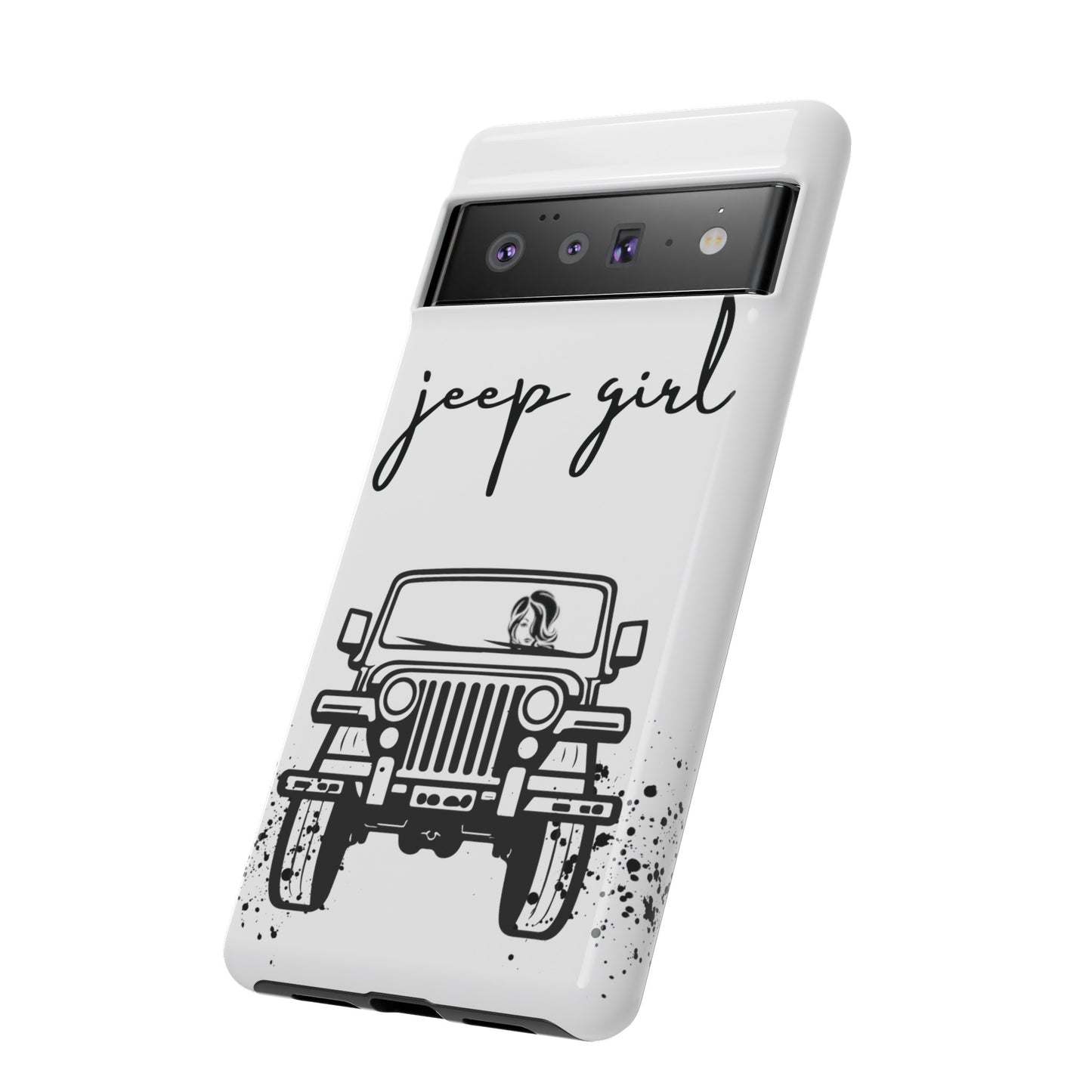 CJ Jeep Girl Phone Case