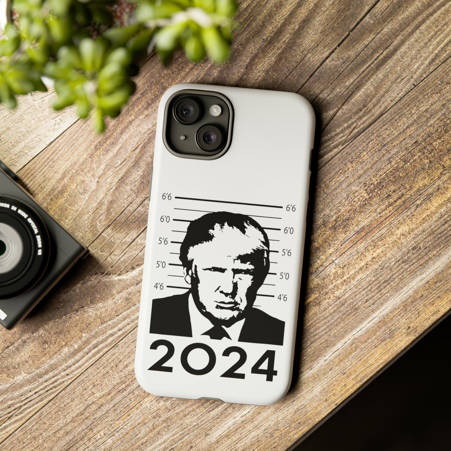 Trump Mug Shot Protective Phone Case for IPhone, Google and Samsung