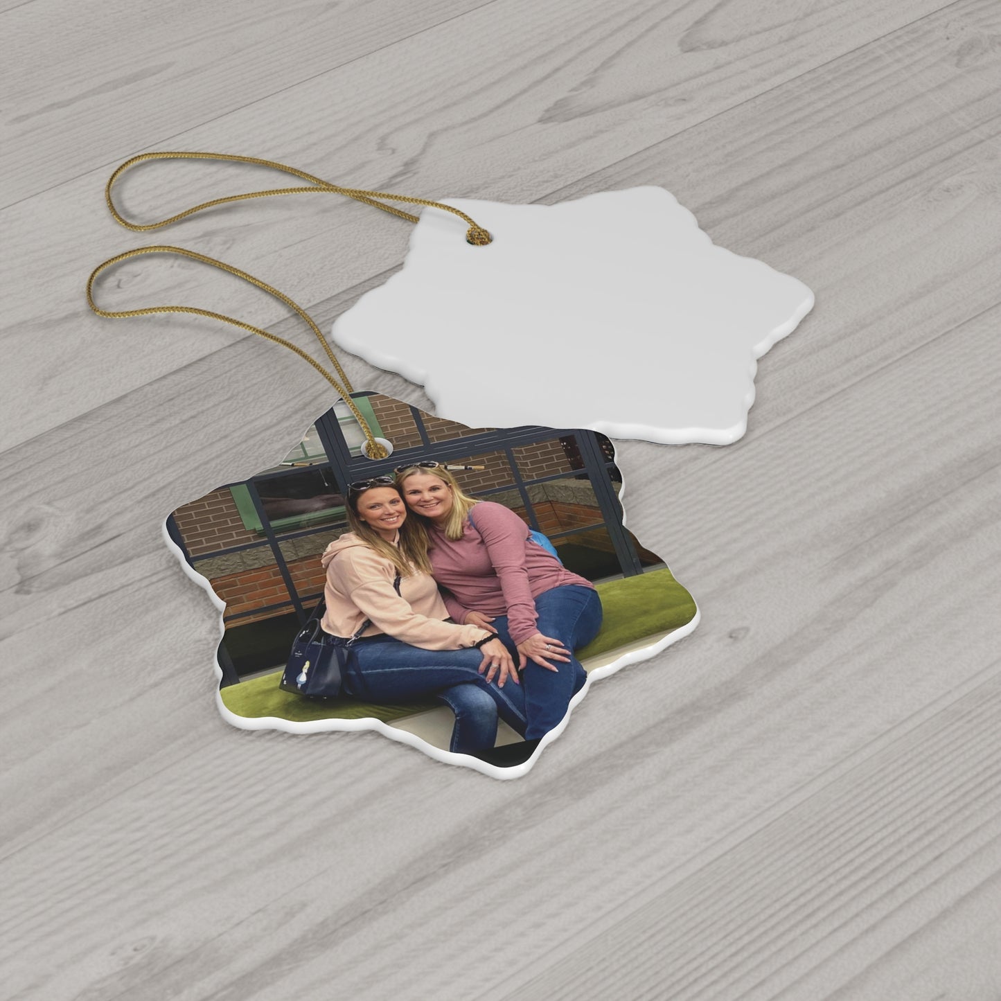 Ceramic Ornament, 4 Shapes