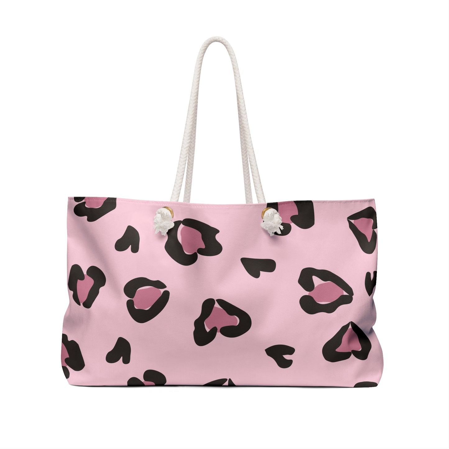 Pink Leopard Weekender Bag