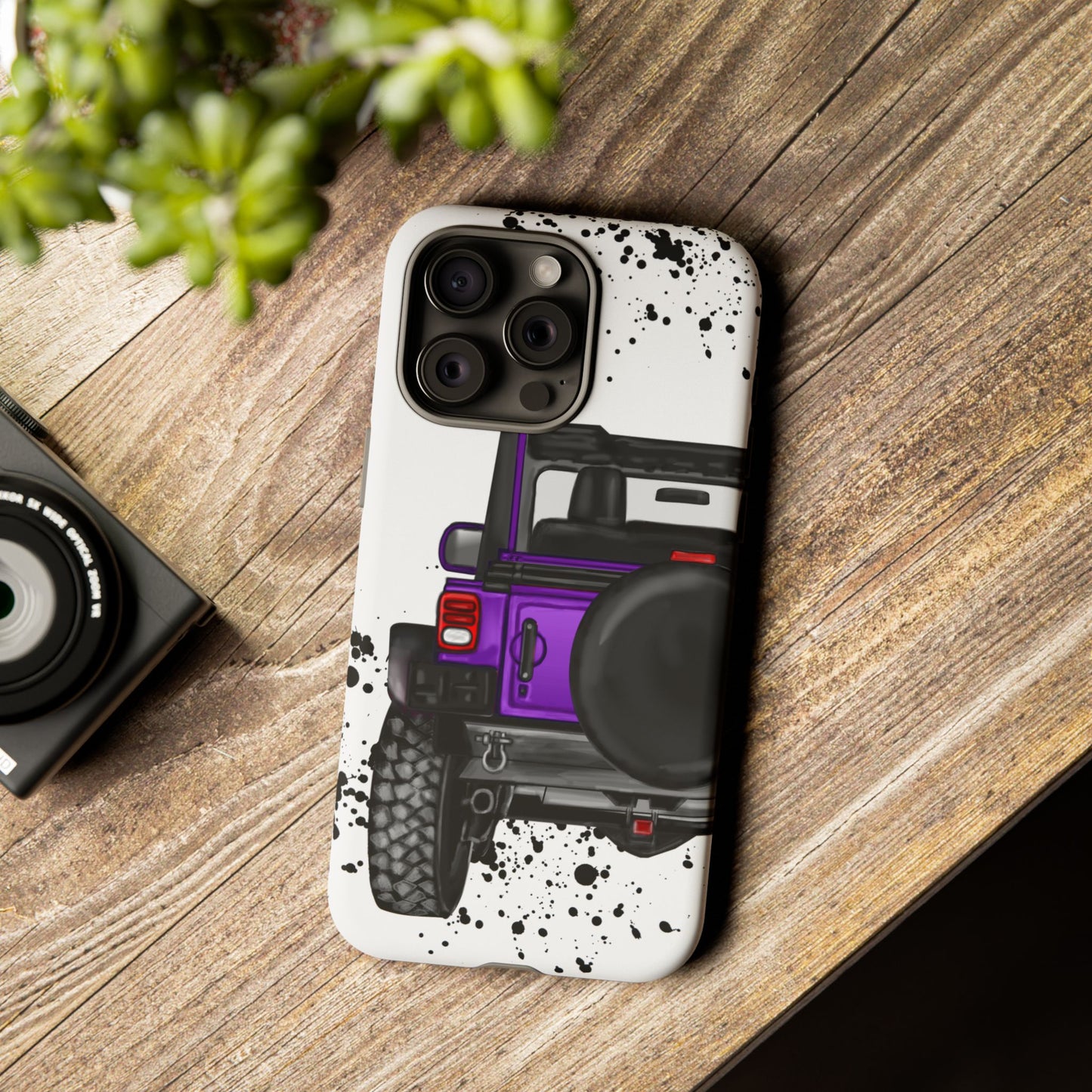 Off Road Life Purple Protective Case for Iphone, Google and Samsung