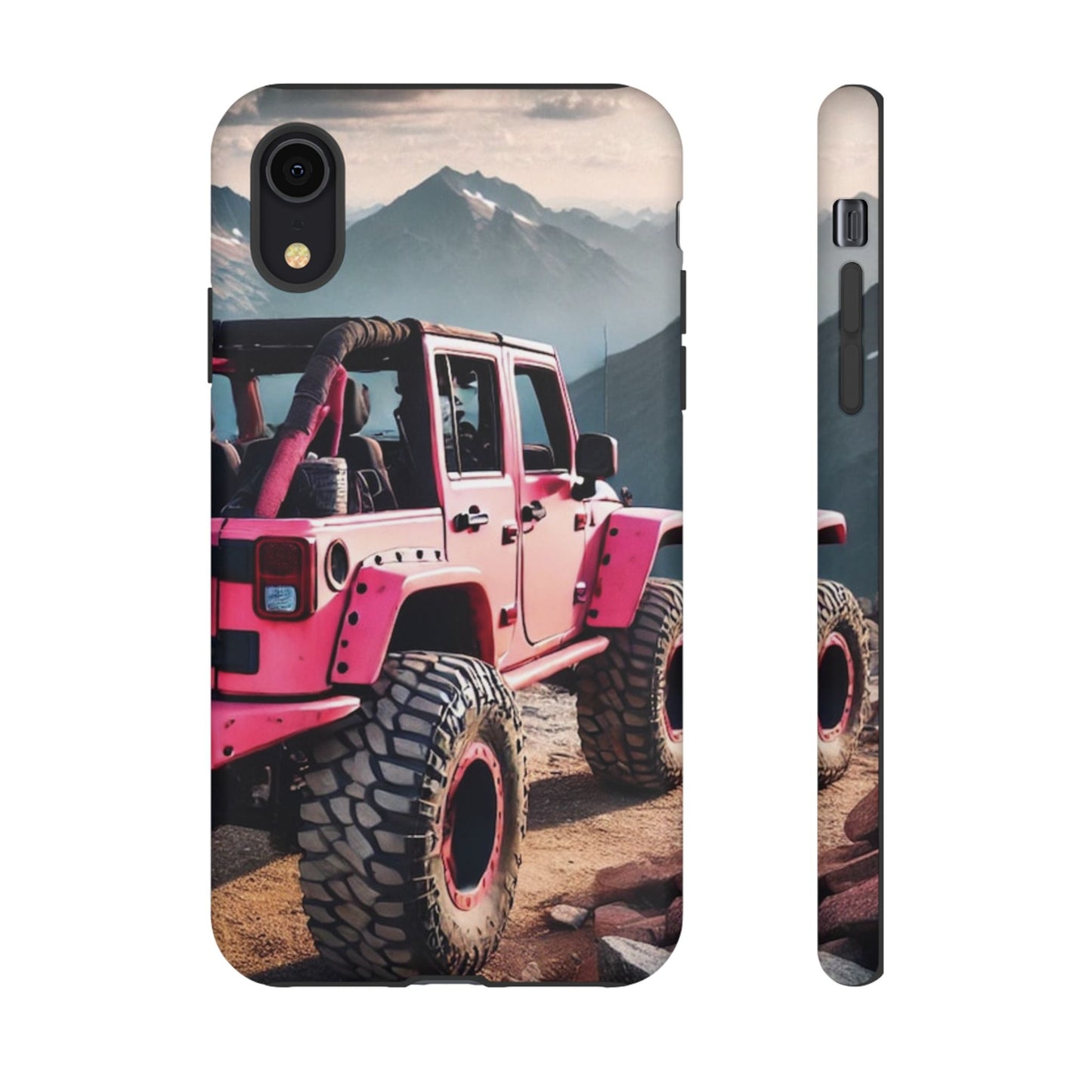 Pink Off Road Girl Phone Case