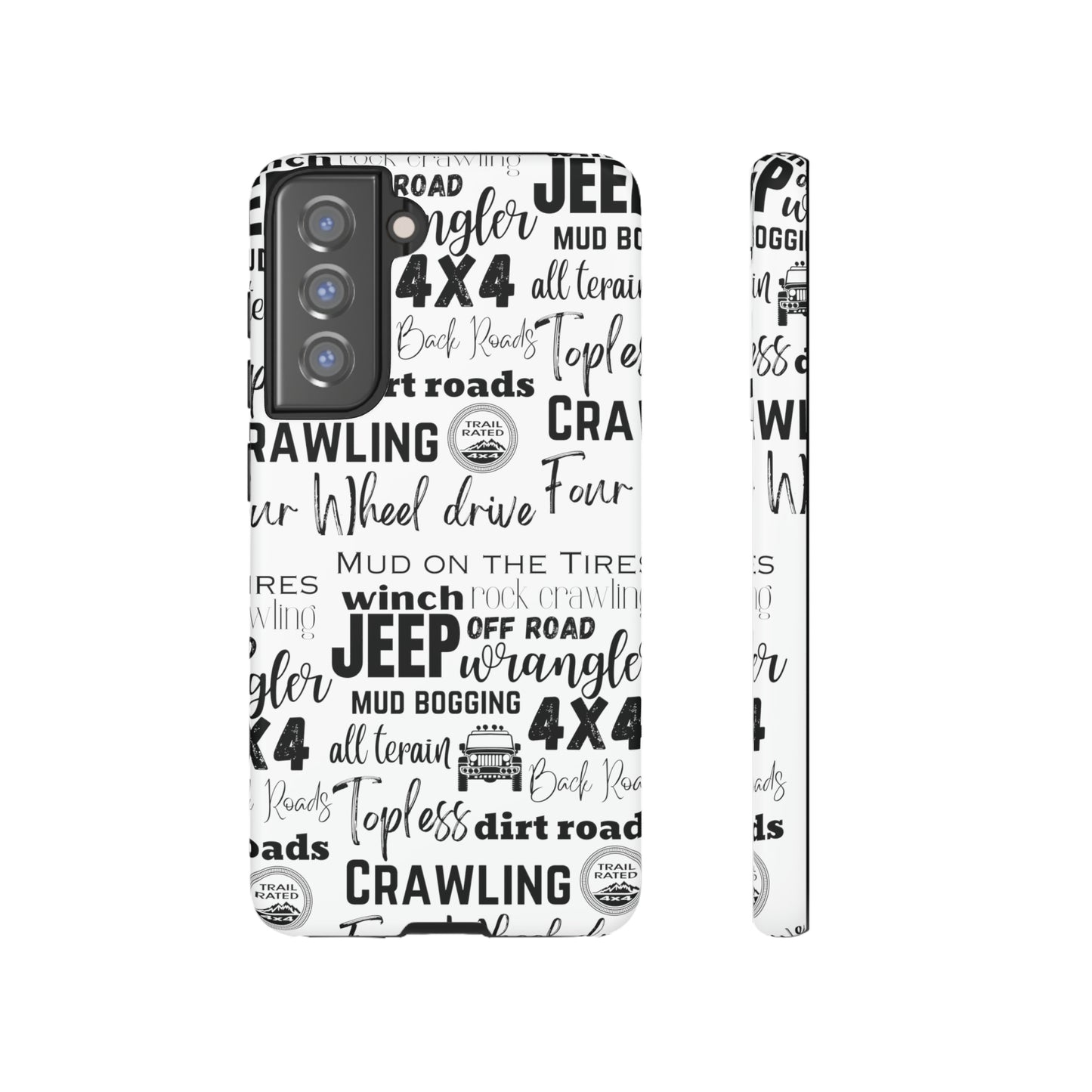 Off Road Subway Art Protective Phone Case for Iphone, Samsung and Google Phones