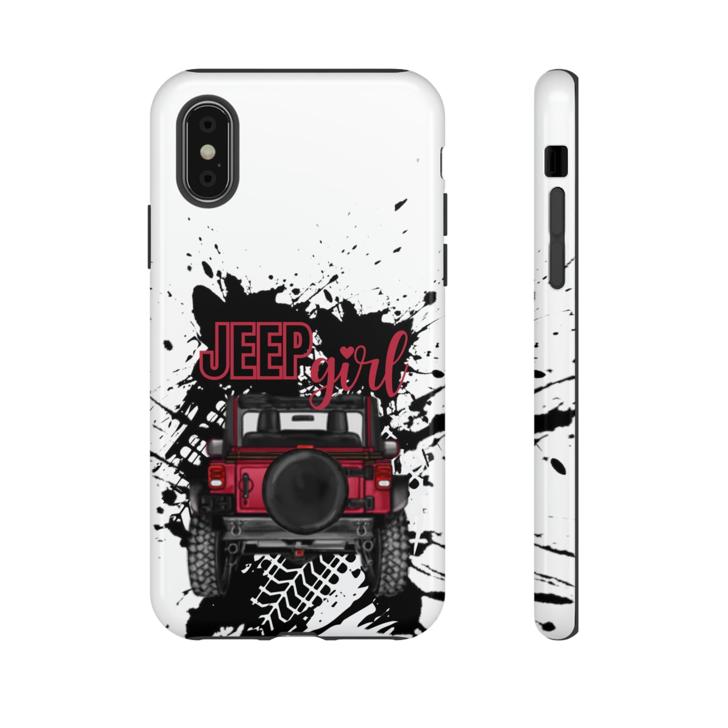 Off Road Girl Red Tough Cases