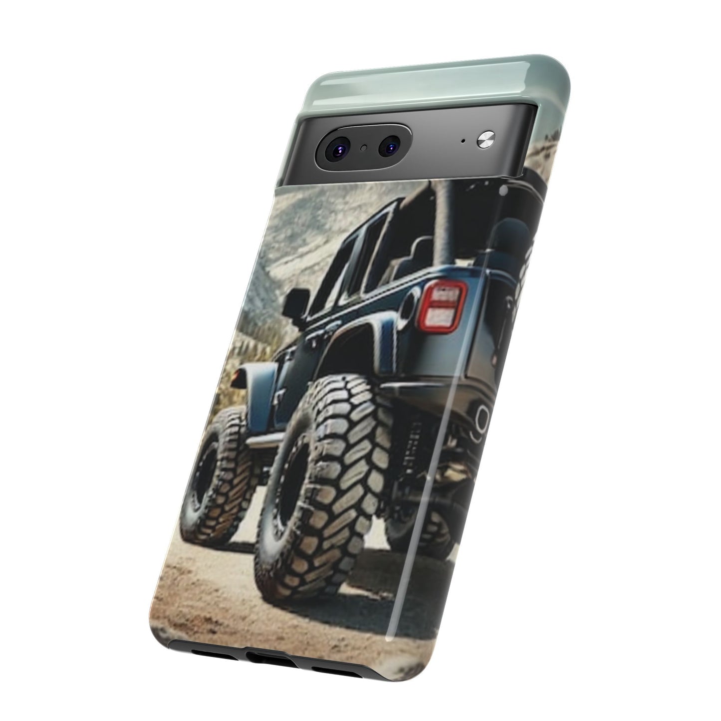 Blue Off Road Protective Phone Case