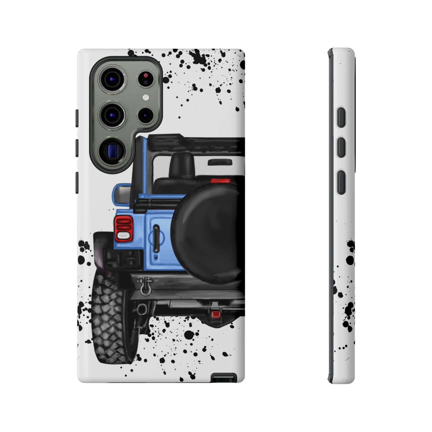 Off Road Life Light Blue Protective Case for Iphone, Google and Samsung