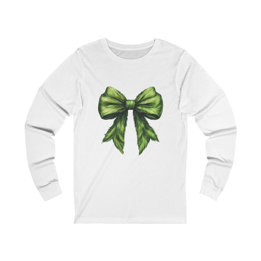 Grinchmas Coquette Unisex Jersey Long Sleeve Tee