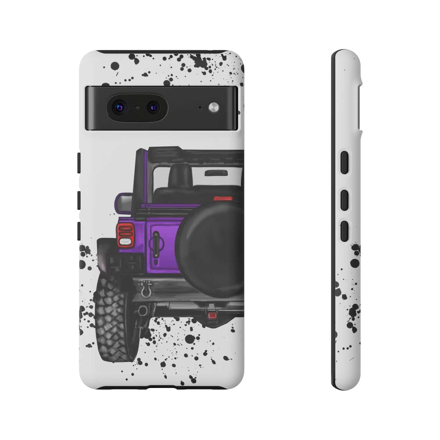 Off Road Life Purple Protective Case for Iphone, Google and Samsung