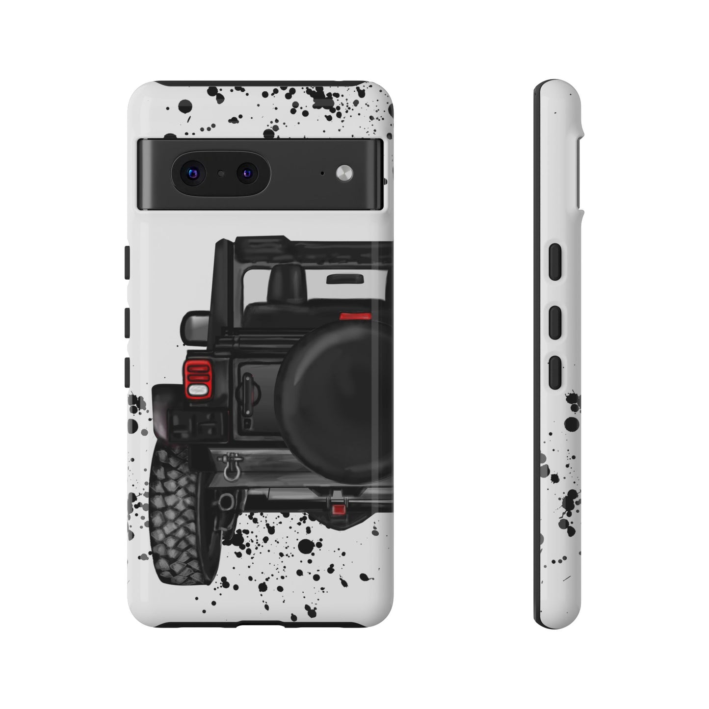 Off Road Life Black Protective Case for Iphone, Google and Samsung