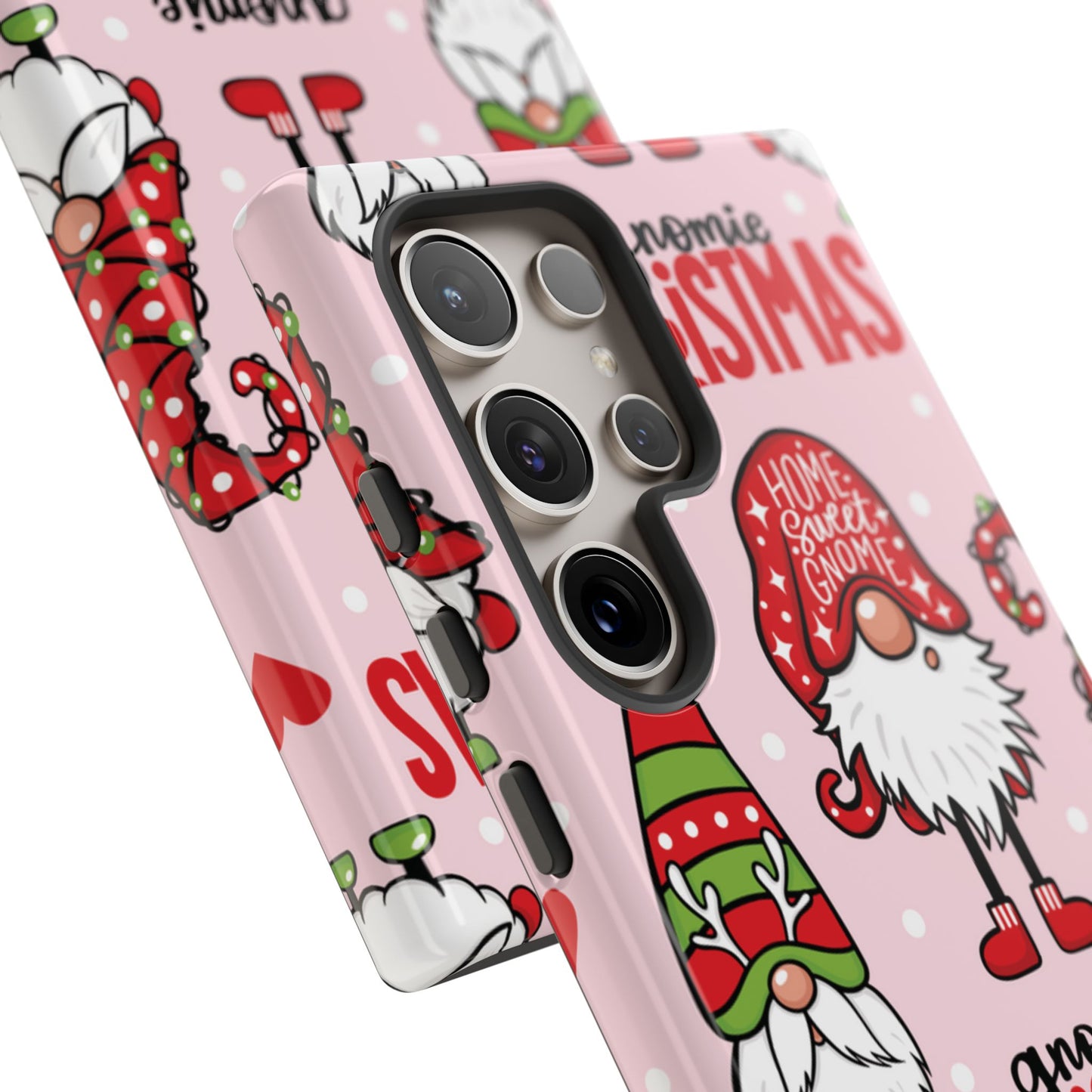 Gnomie Christmas Wrangler Protective Phone Case for Iphone, Samsung and Google Phones