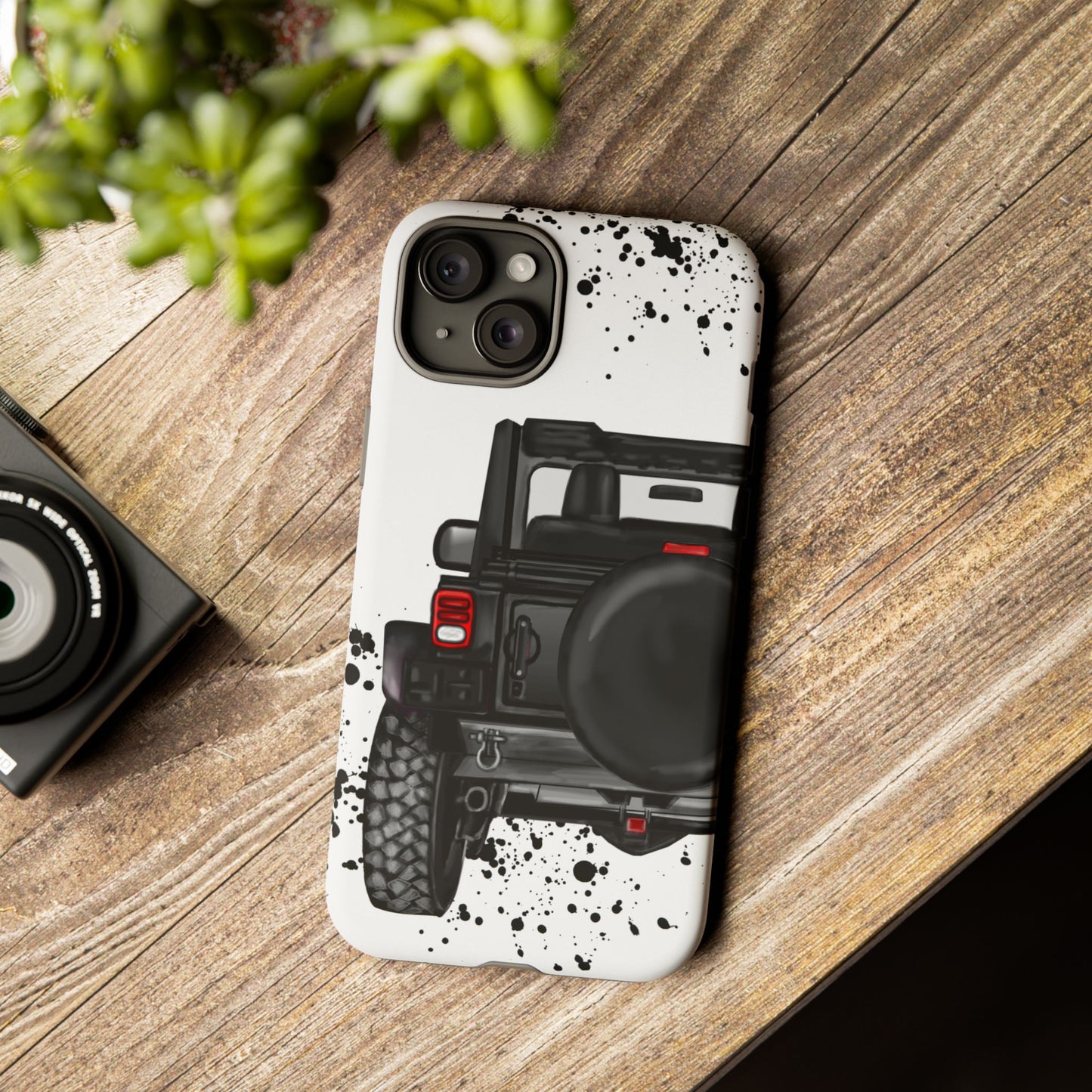 Off Road Life Black Protective Case for Iphone, Google and Samsung