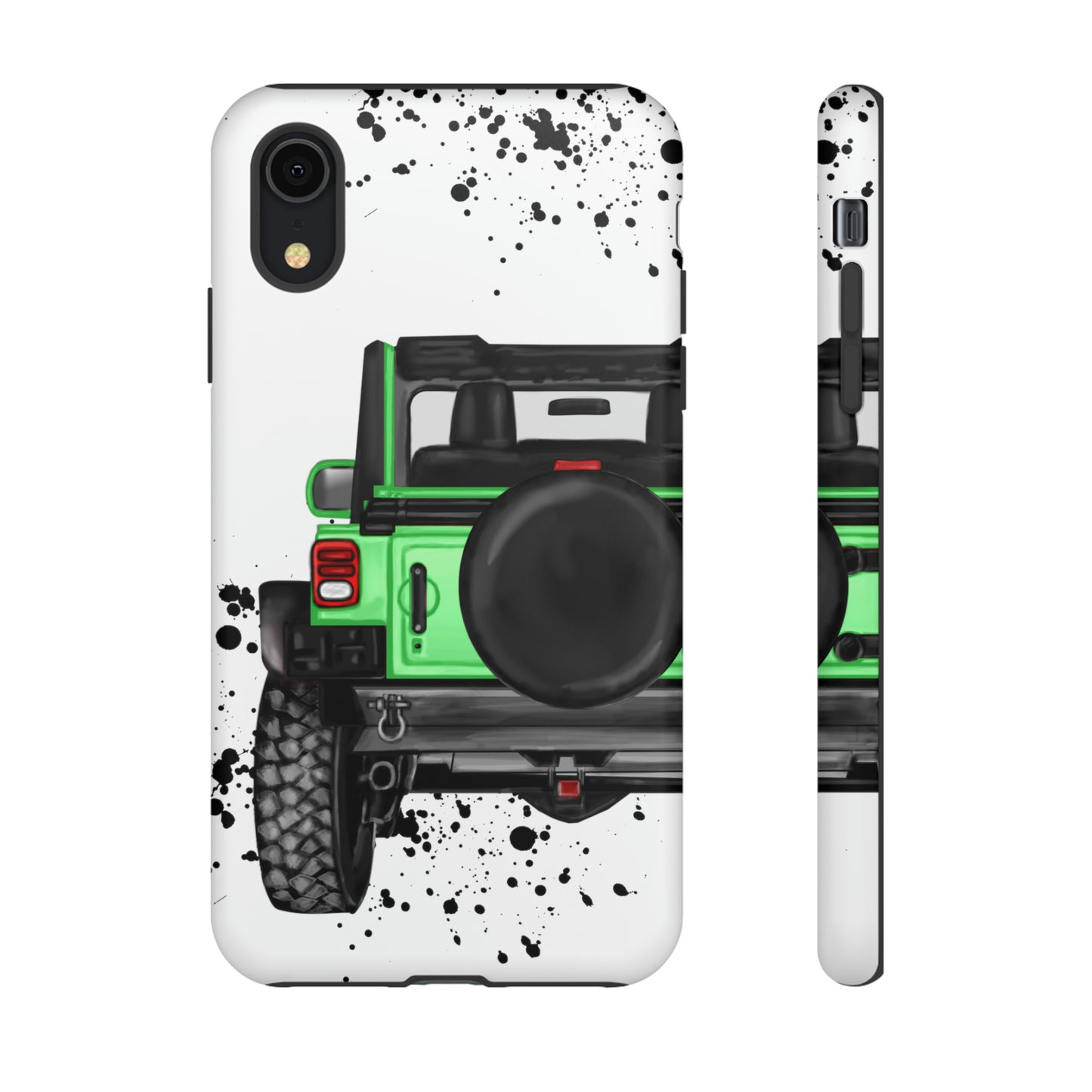 Off Road Life Green Protective Case for Iphone, Google and Samsung