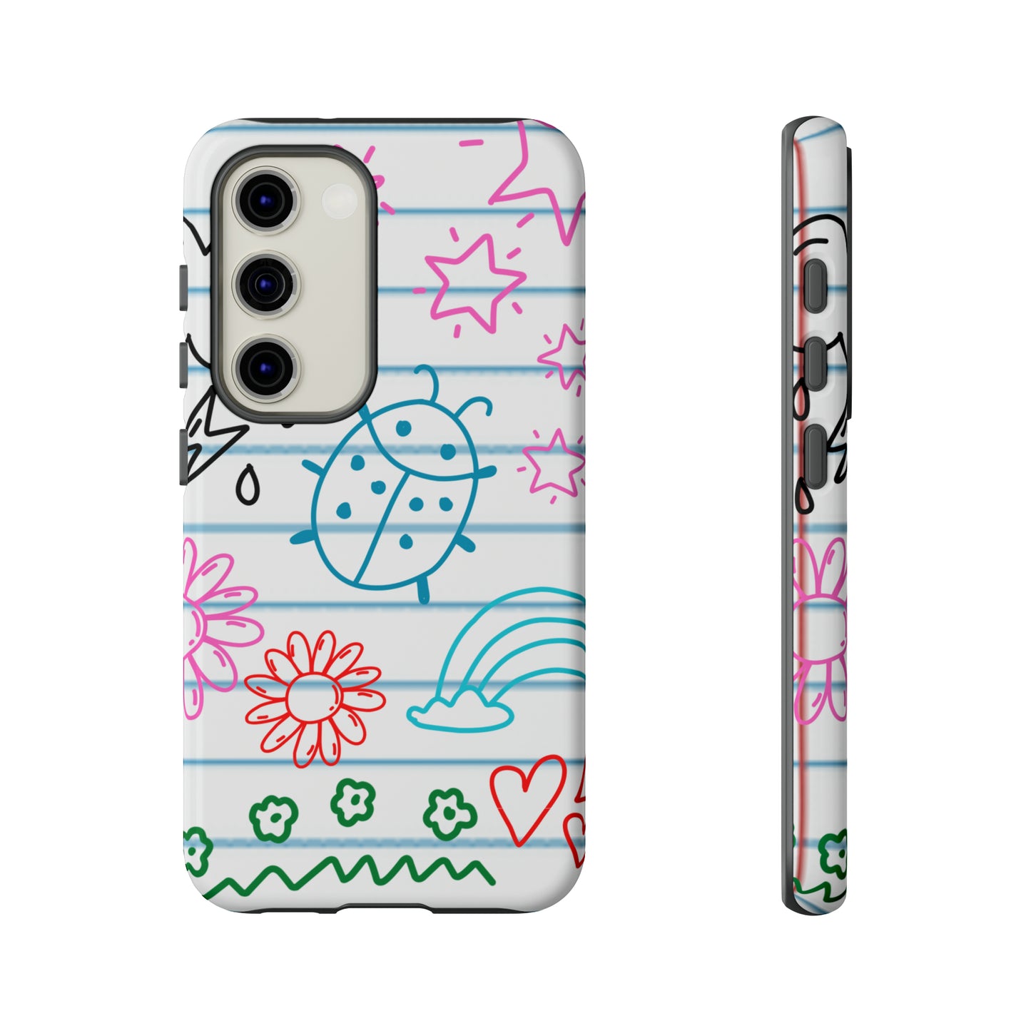 Kid Doodles Protective Phone Case for IPhone, Google and Samsung phones