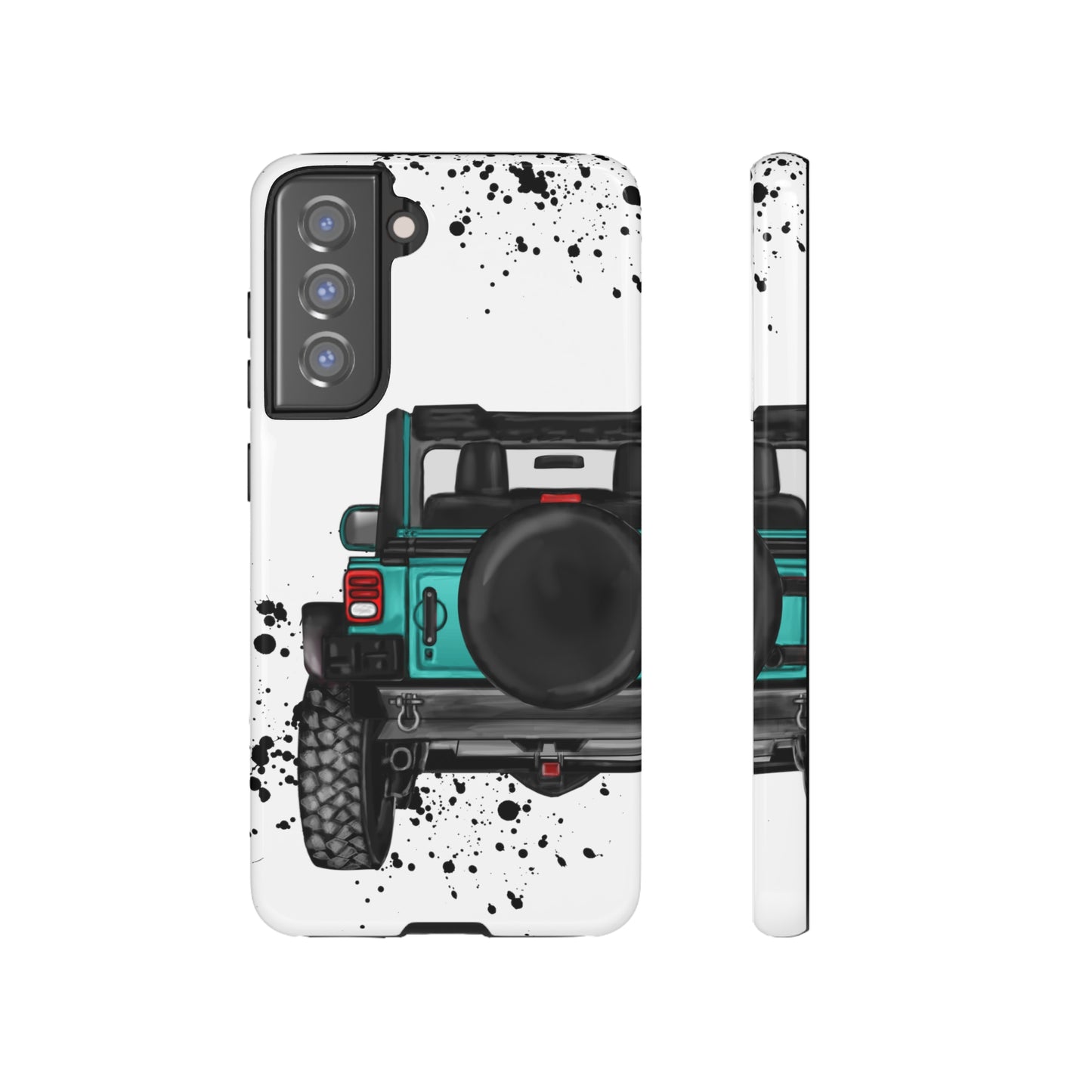 Off Road Life Turquoise Protective Case for Iphone, Google and Samsung