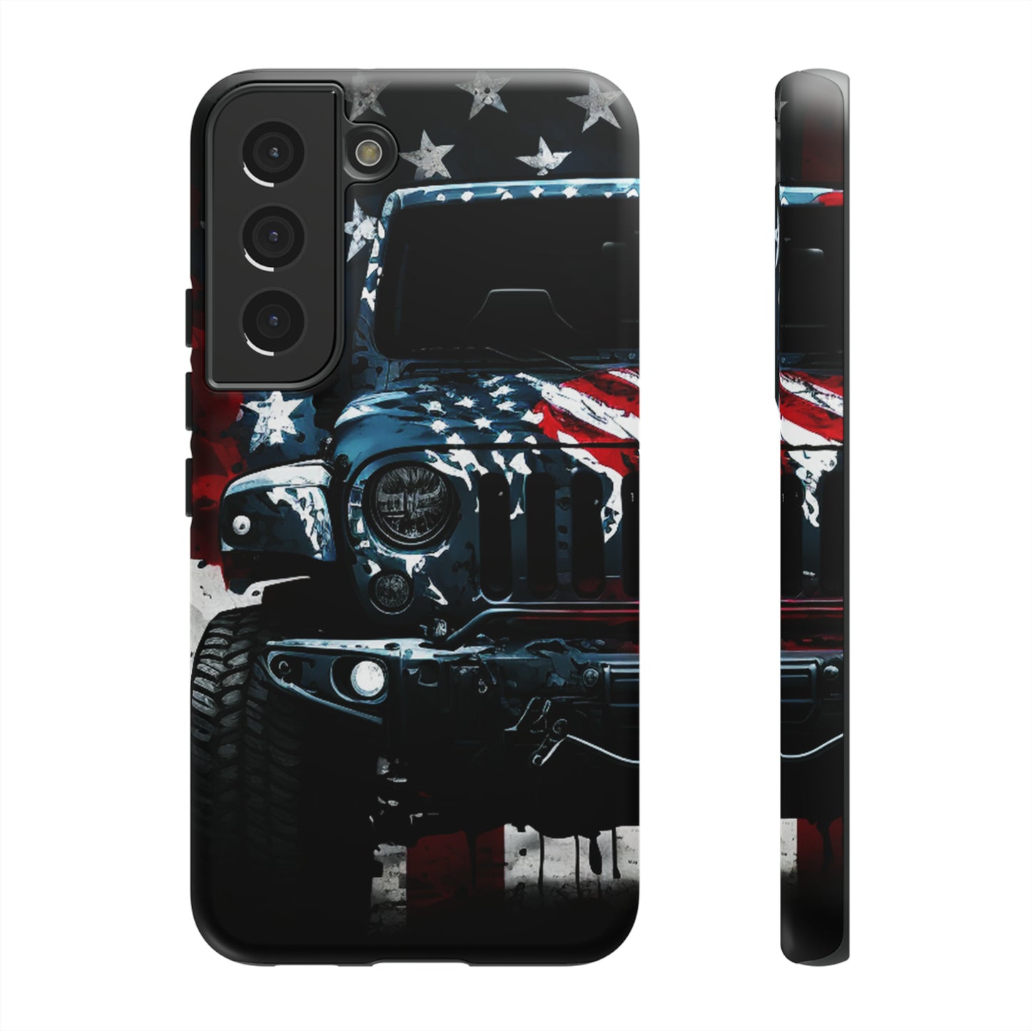 Off Roading Patriotic Protective Drop Proof Case Iphone, Samsung and Google phones