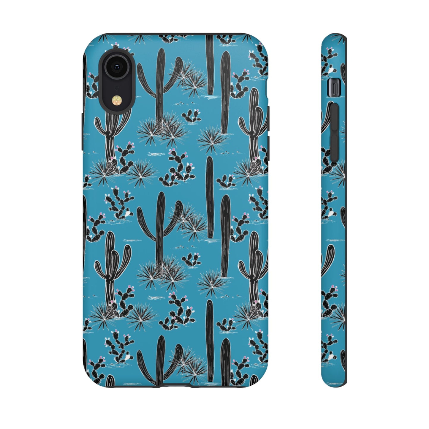 Turquoise Cactus Love Phone Case