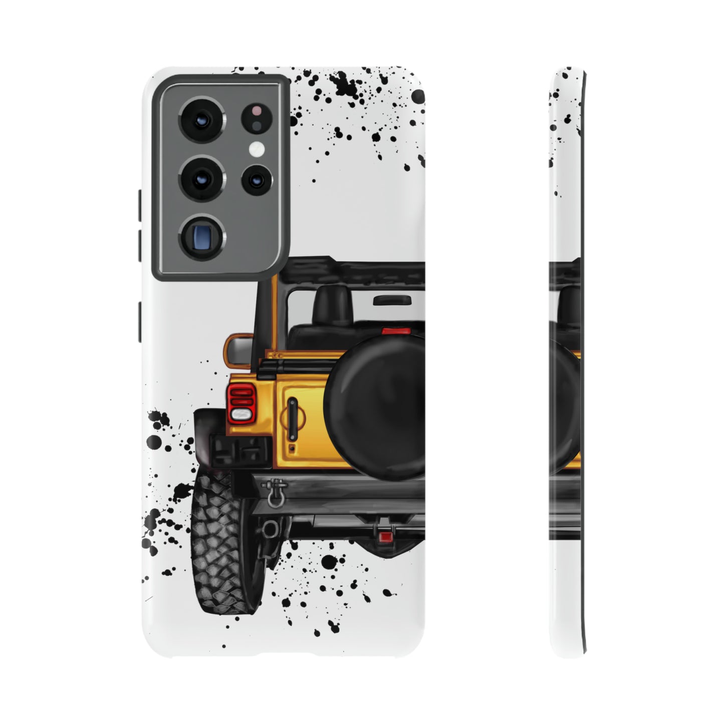 Off Road Life Yellow Protective Case for Iphone, Google and Samsung