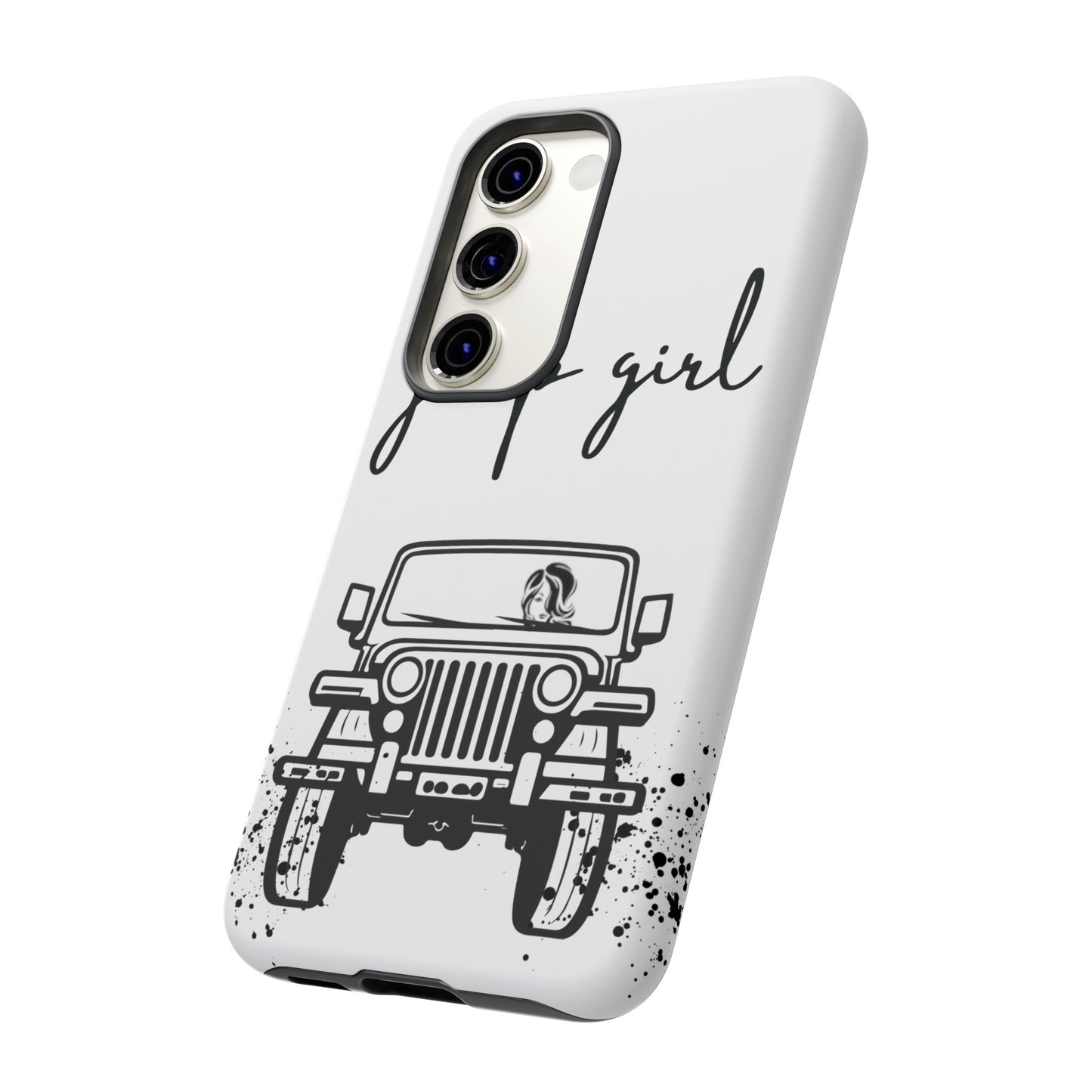 CJ Jeep Girl Phone Case