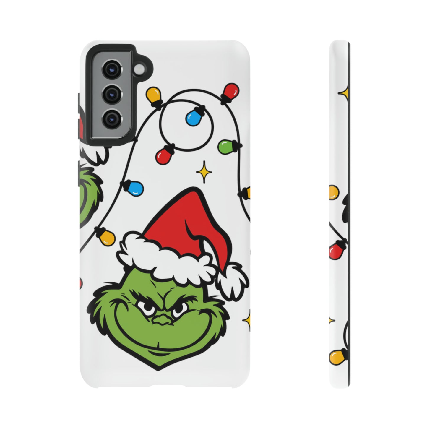 Grinchmas Lights Protective Case for IPhone, Samsung and Google Phones