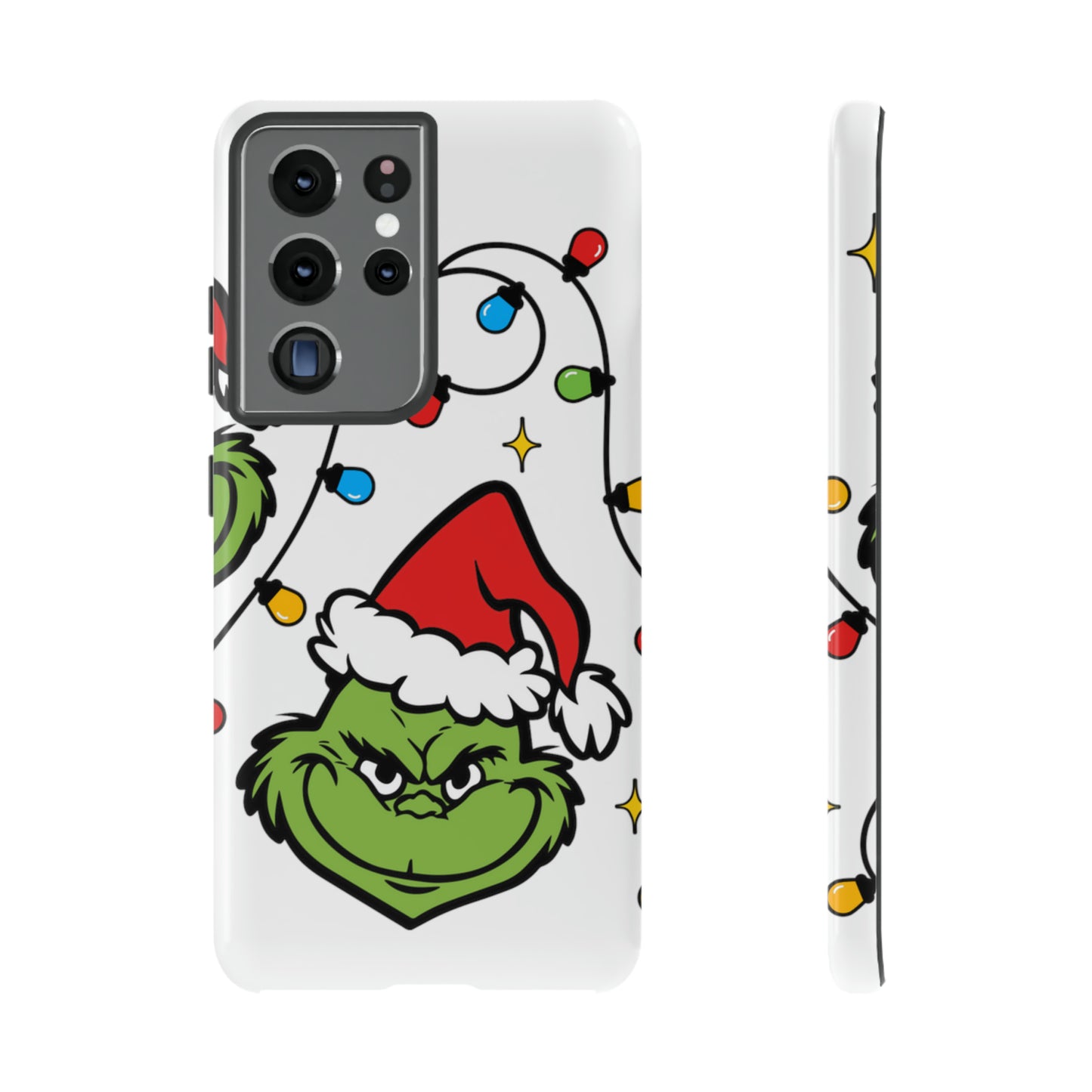 Grinchmas Lights Protective Case for IPhone, Samsung and Google Phones