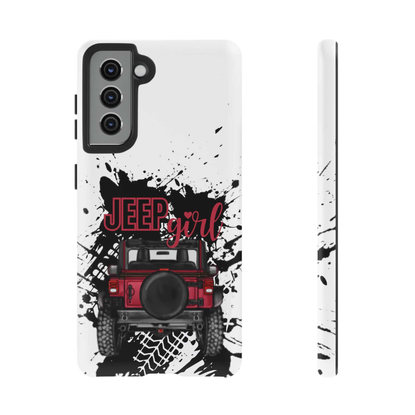 Off Road Girl Red Tough Cases