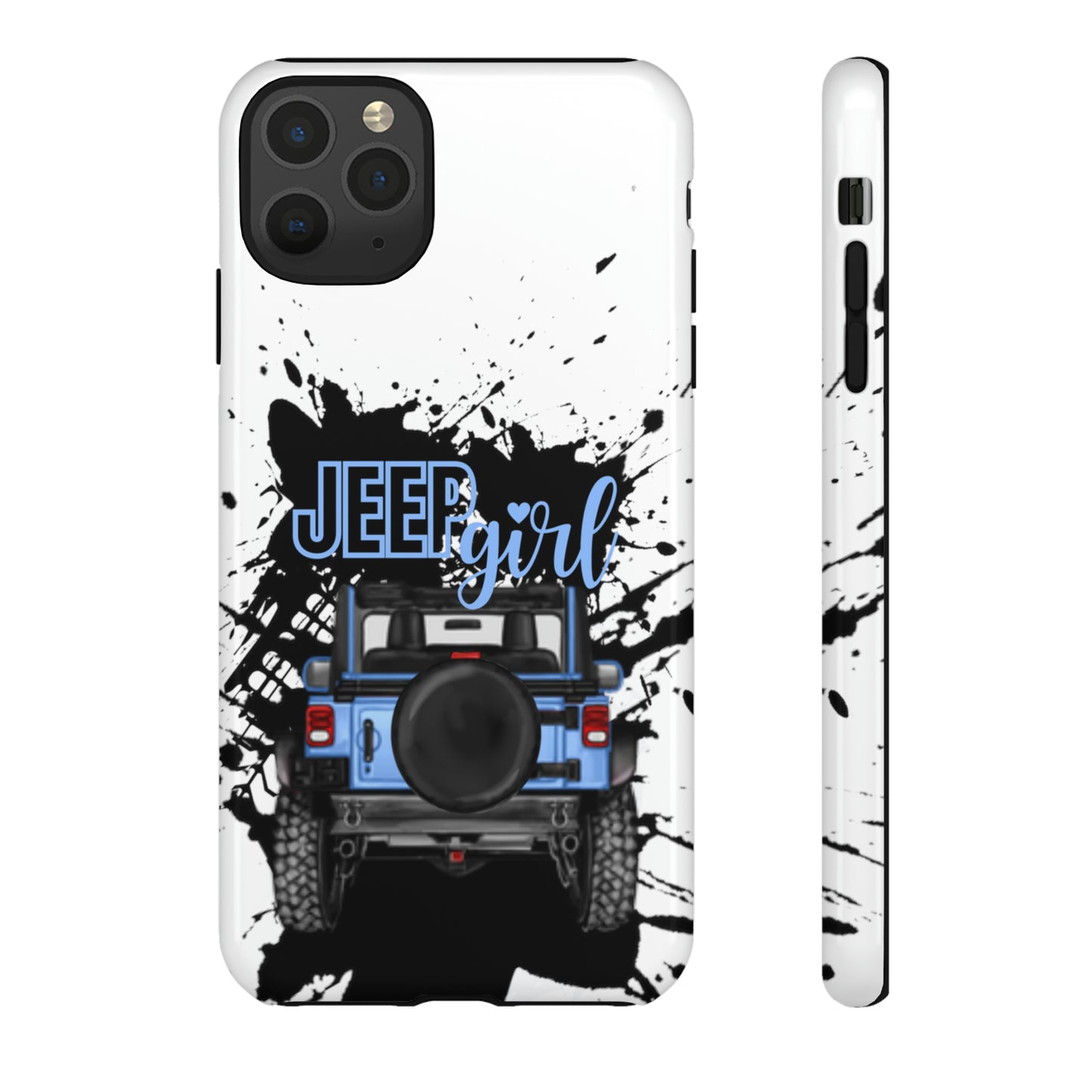 Off Road Girl Blue Tough Cases