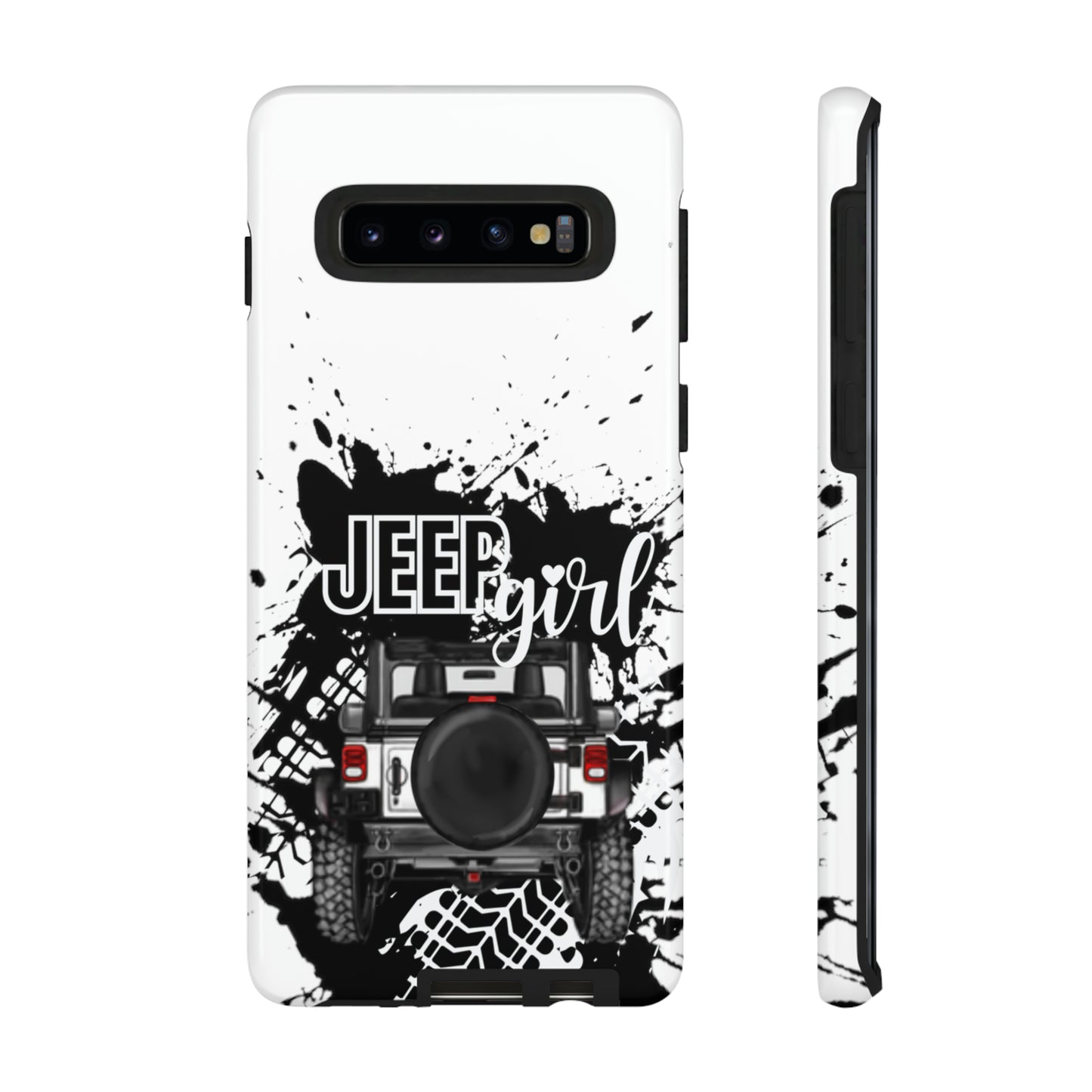 Off Road Girl White Tough Cases