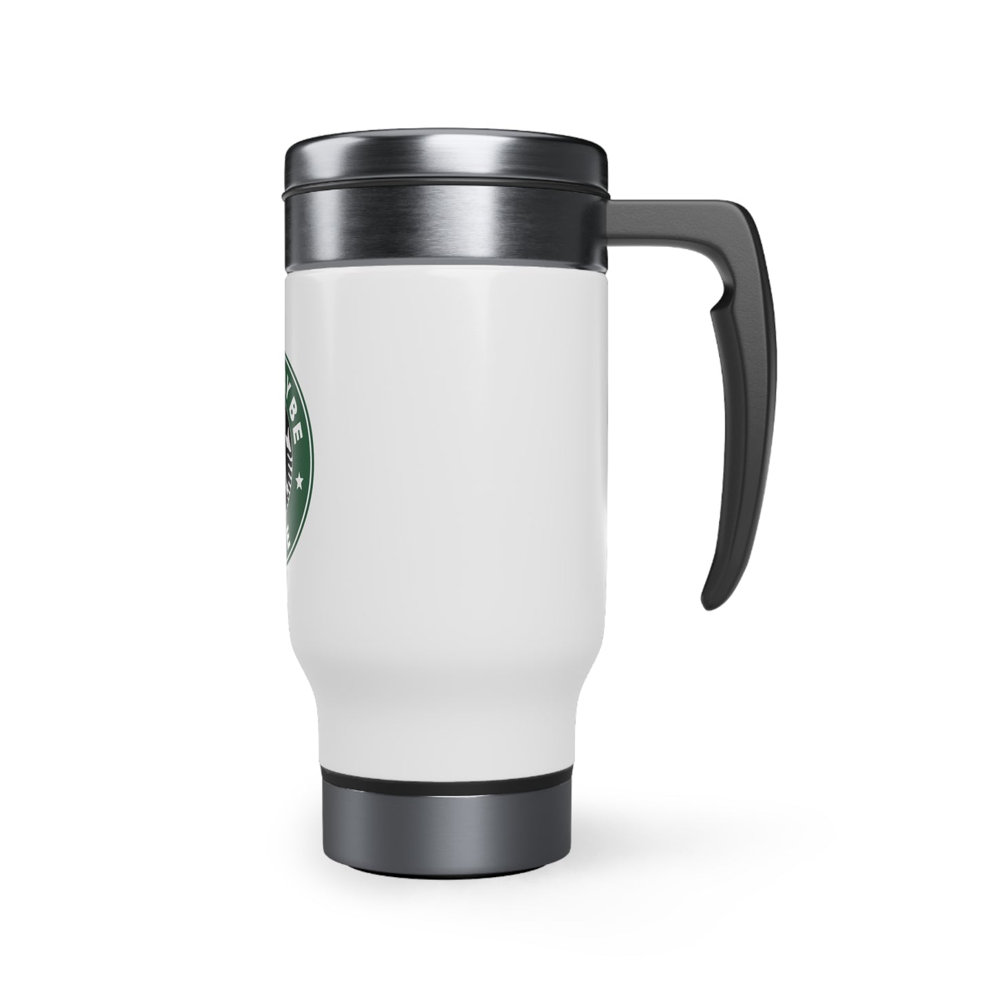 This May Be Wine Stainless Steel Travel Mug with Handle, 14oz