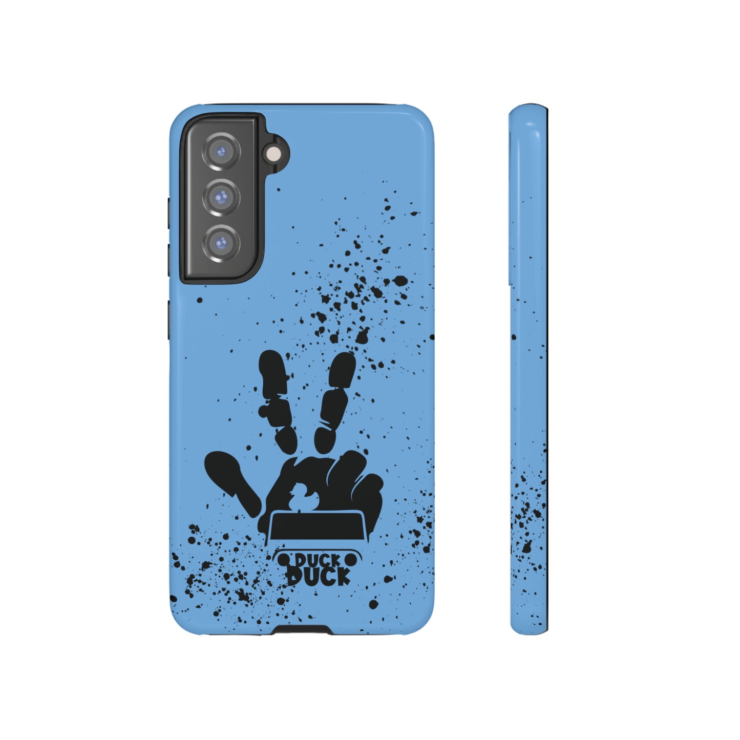 Duck Duck Blue Protective Phone Case for IPhone, Samsung and Google Phones