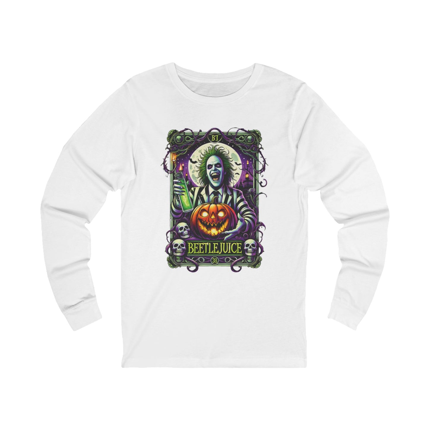 Beetlejuice Unisex Jersey Long Sleeve Tee