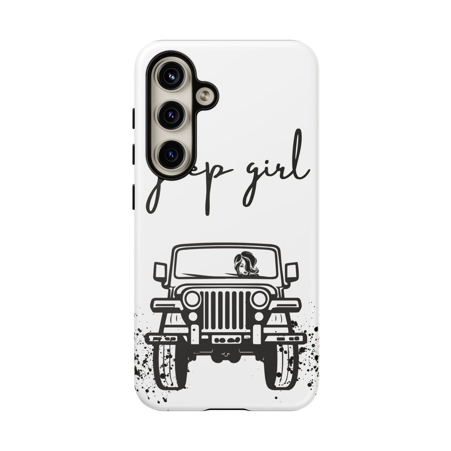 CJ Jeep Girl Phone Case