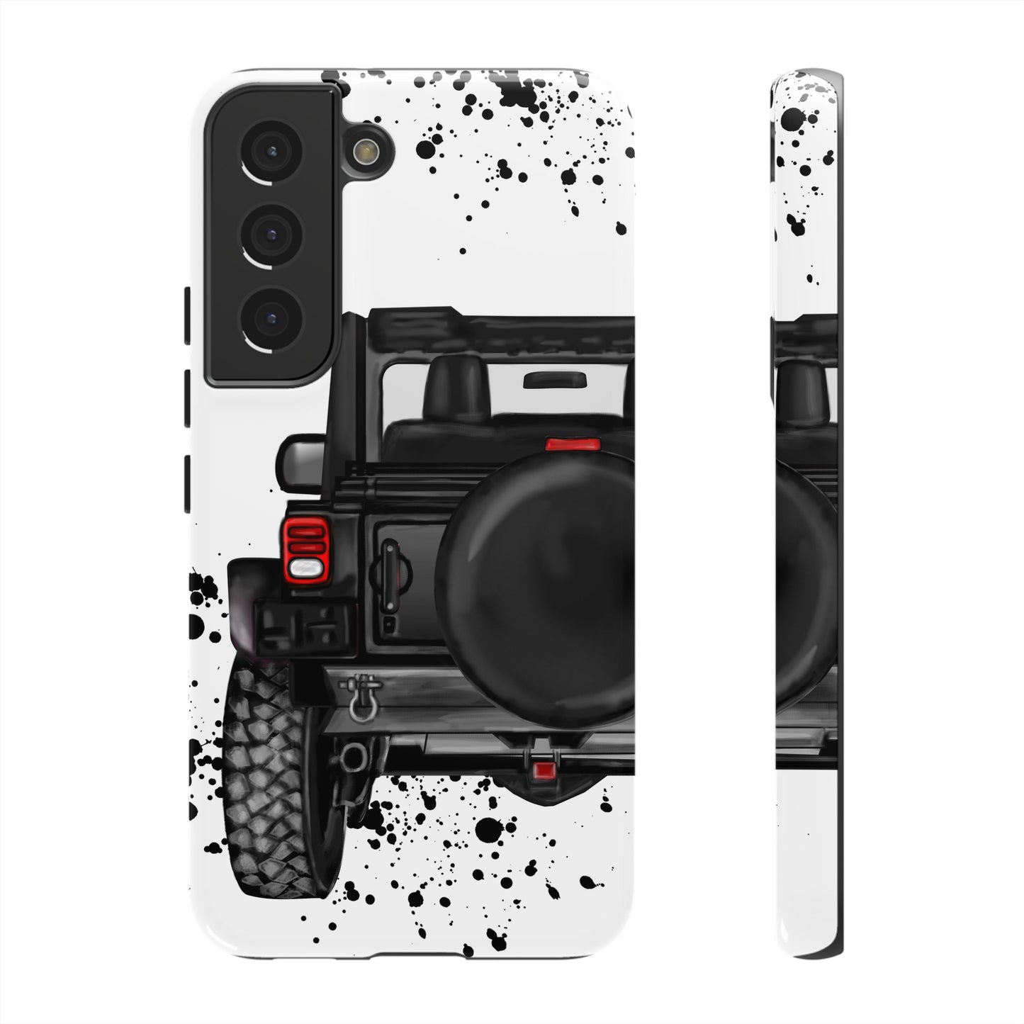 Off Road Life Black Protective Case for Iphone, Google and Samsung