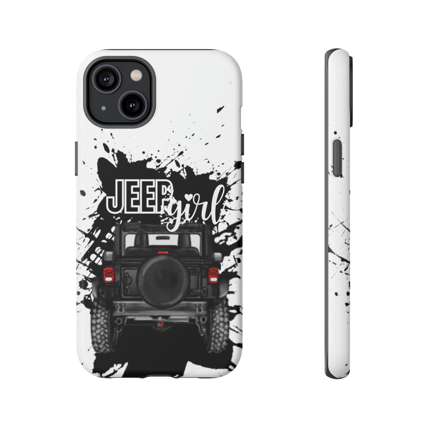 Off Road Girl Black Tough Cases