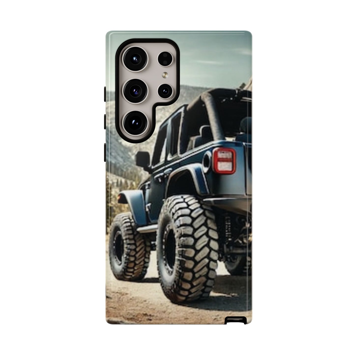 Blue Off Road Protective Phone Case