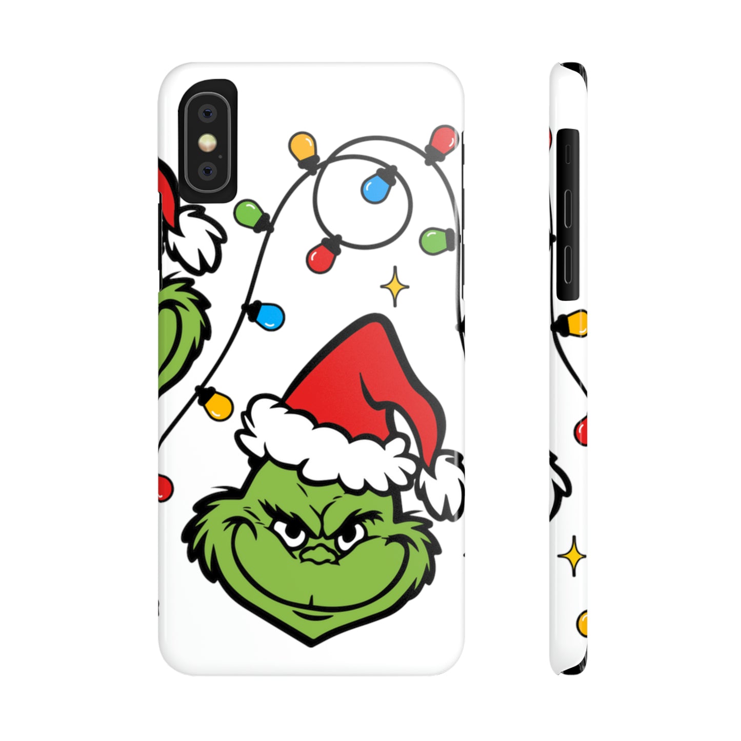 Grinchmas Lights Slim Phone Case for Iphone