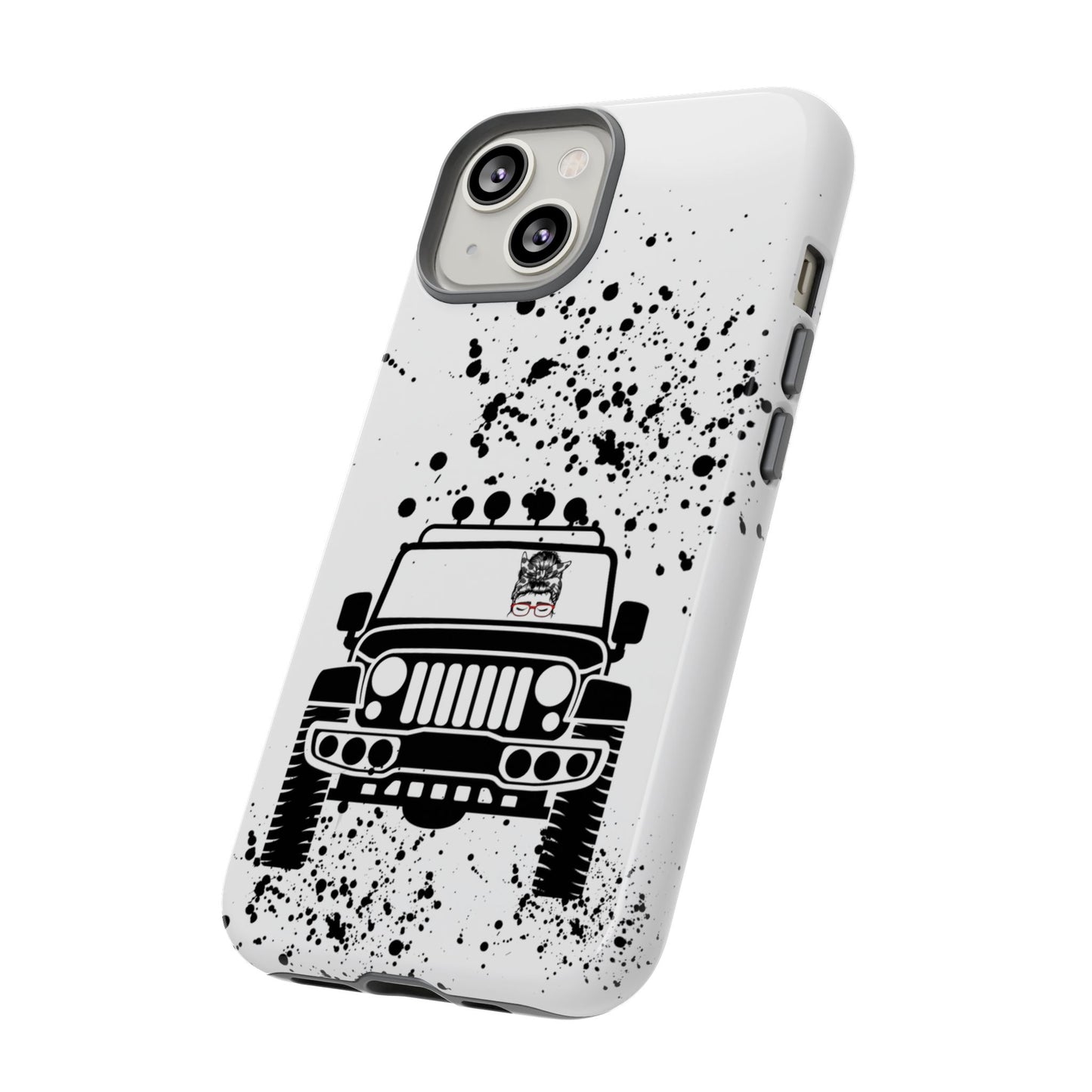 Off Road Girl with Glasses Tough Cases