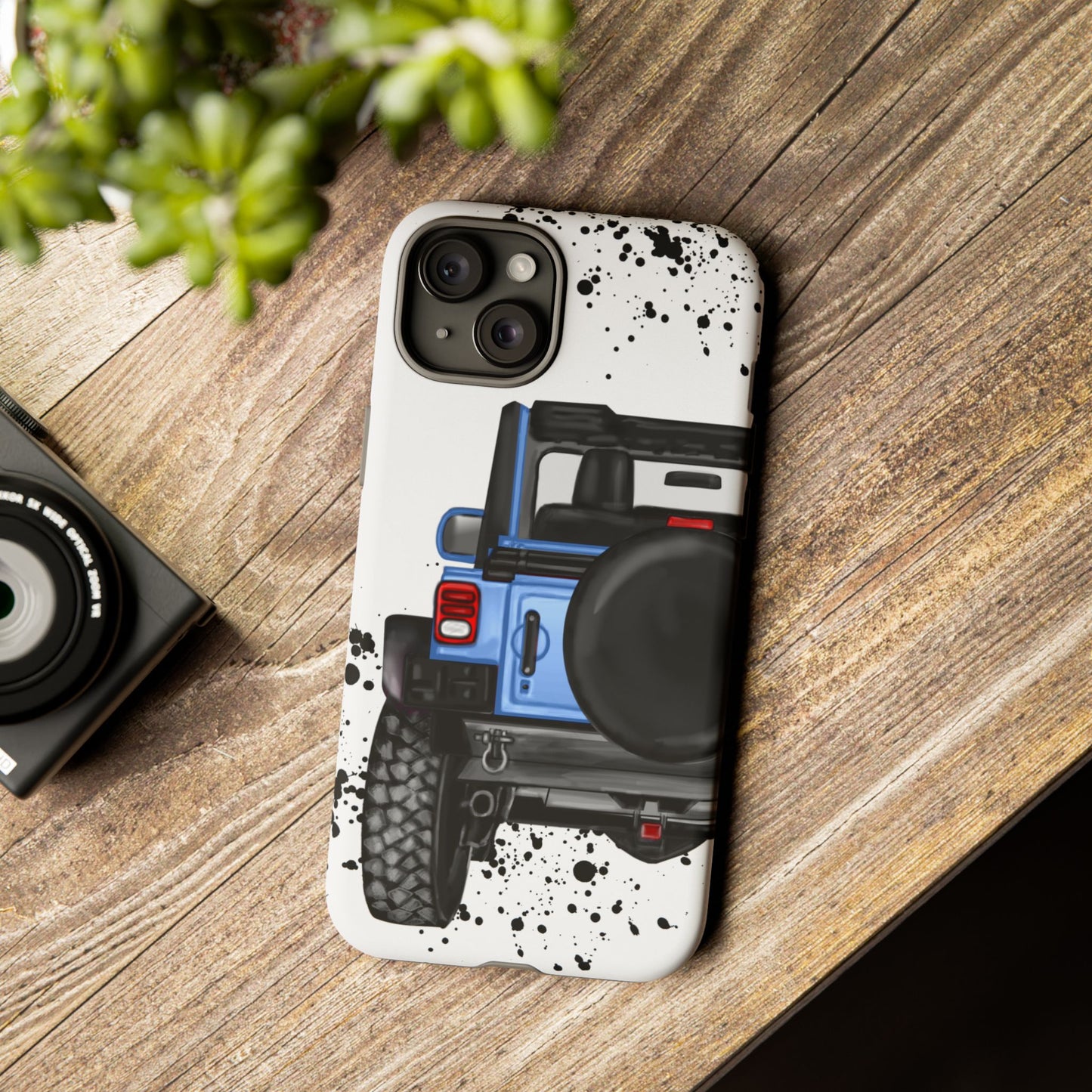 Off Road Life Light Blue Protective Case for Iphone, Google and Samsung