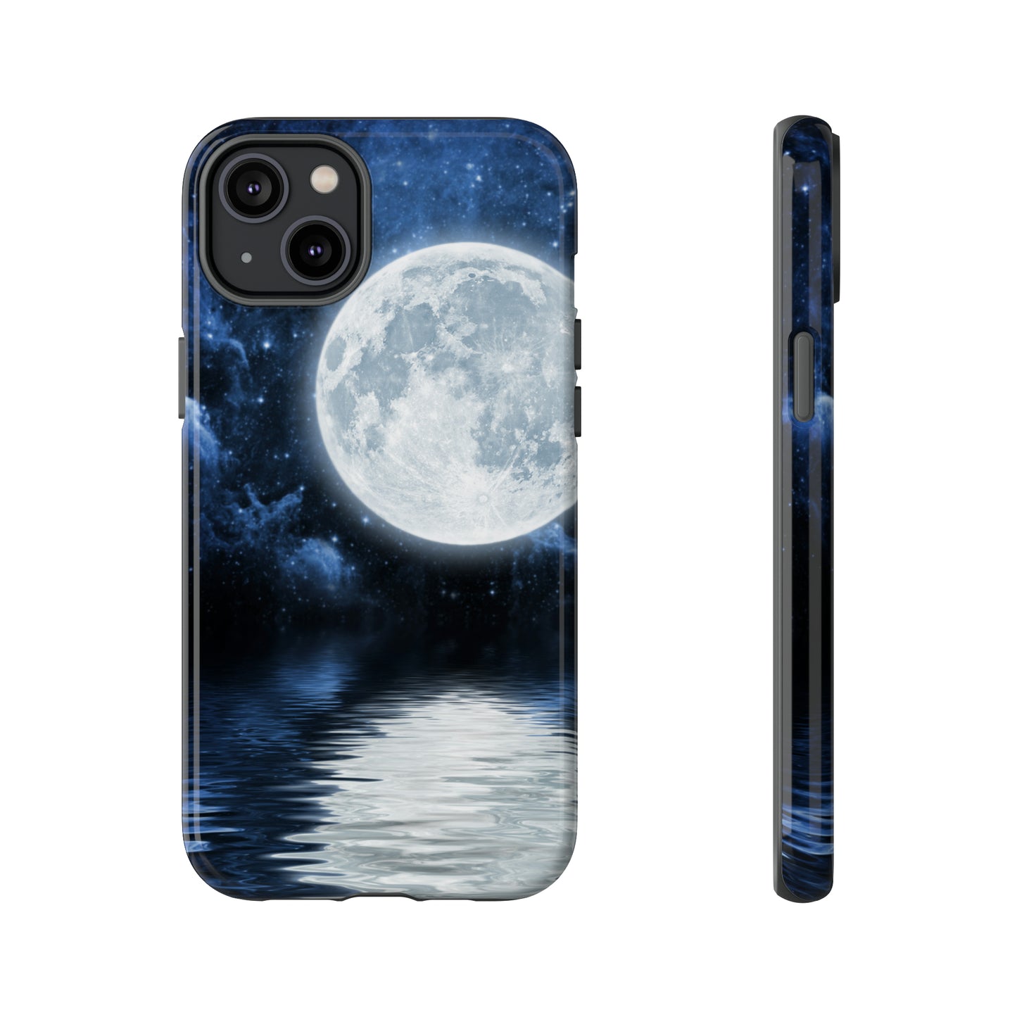 Moon Reflection Protective Phone Case for IPhone, Google and Samsung Phones