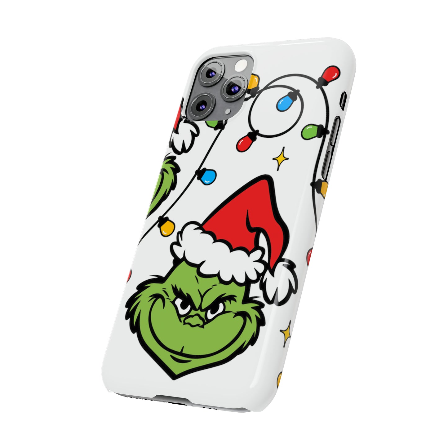 Grinchmas Lights Slim Phone Case for Iphone