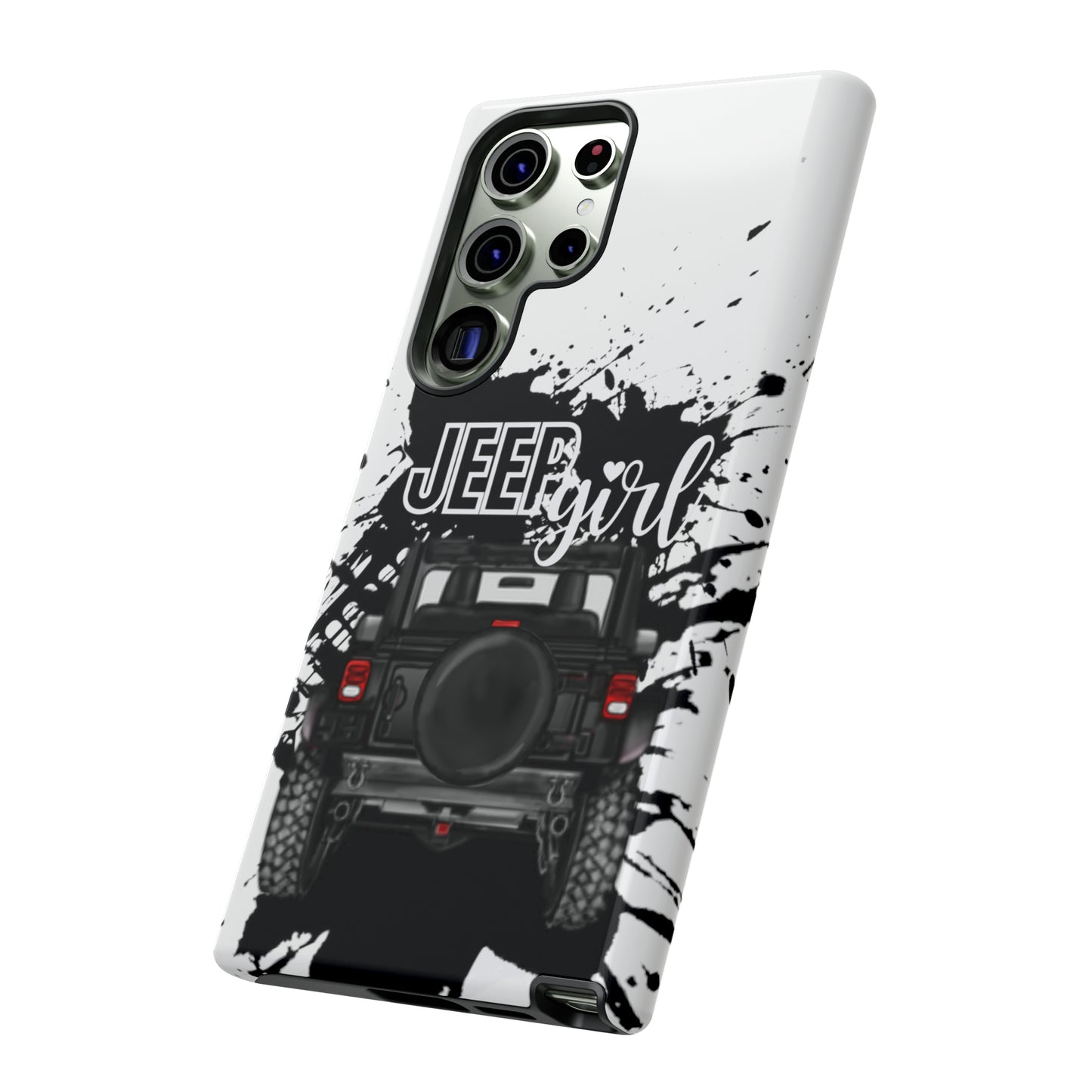 Off Road Girl Black Tough Cases