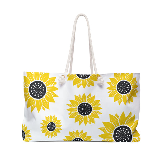 Sunflower Weekender Bag